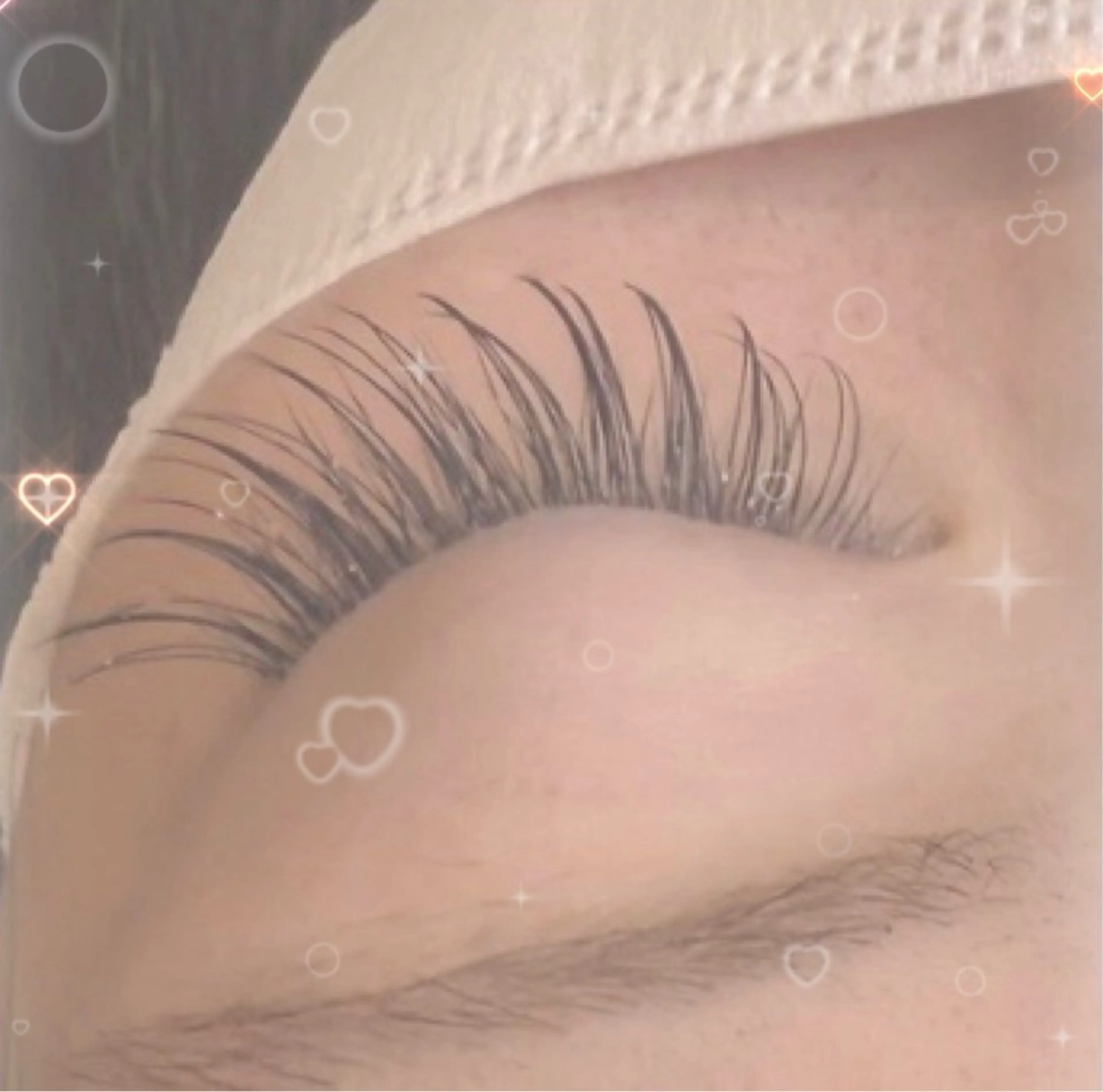 マツエク・マツパ 綿帽子　agui MAIのマツエク・マツパデザイン