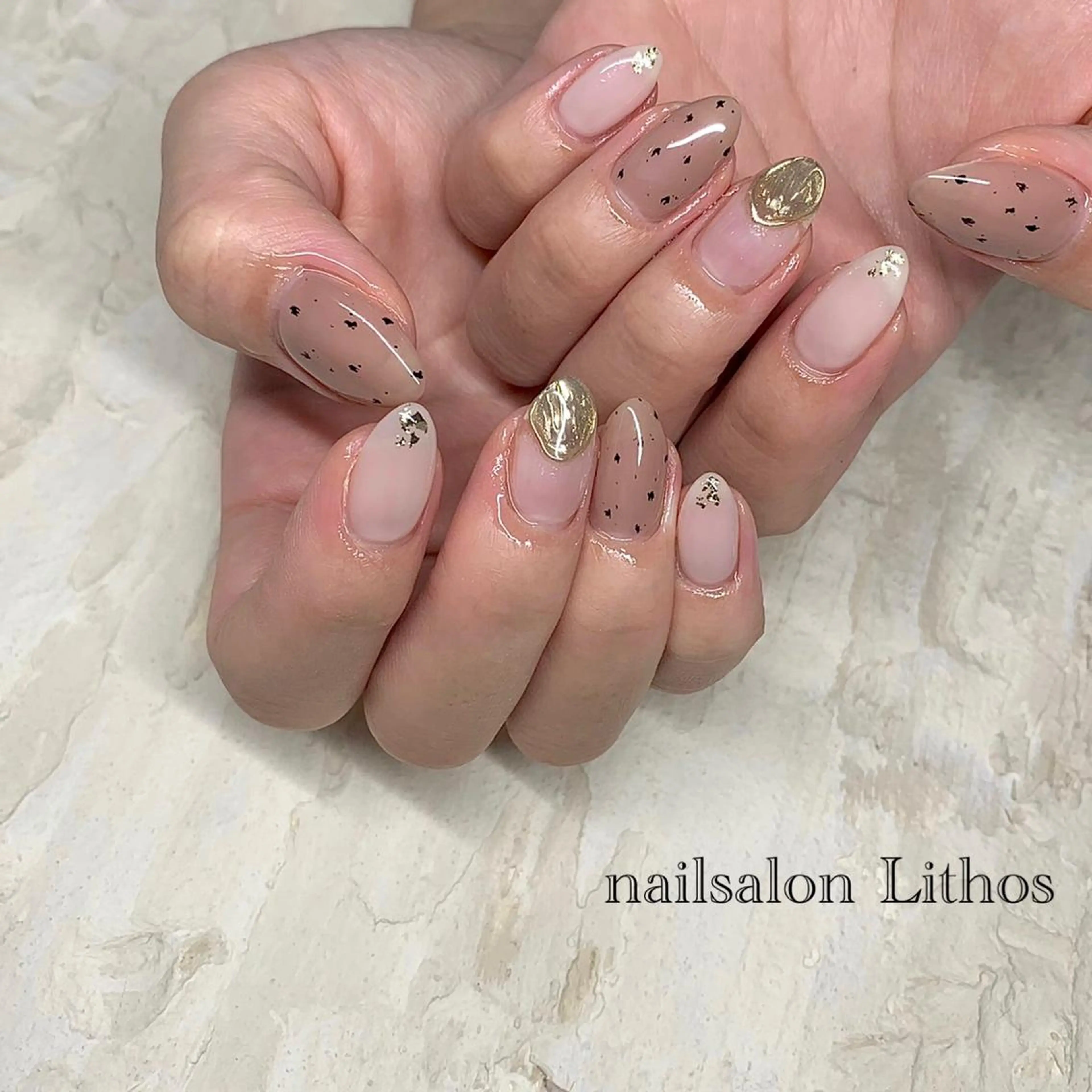 ネイル アートネイル ハンドネイル nailsalon Lithos所属・nailsalon Recontreのネイルデザイン