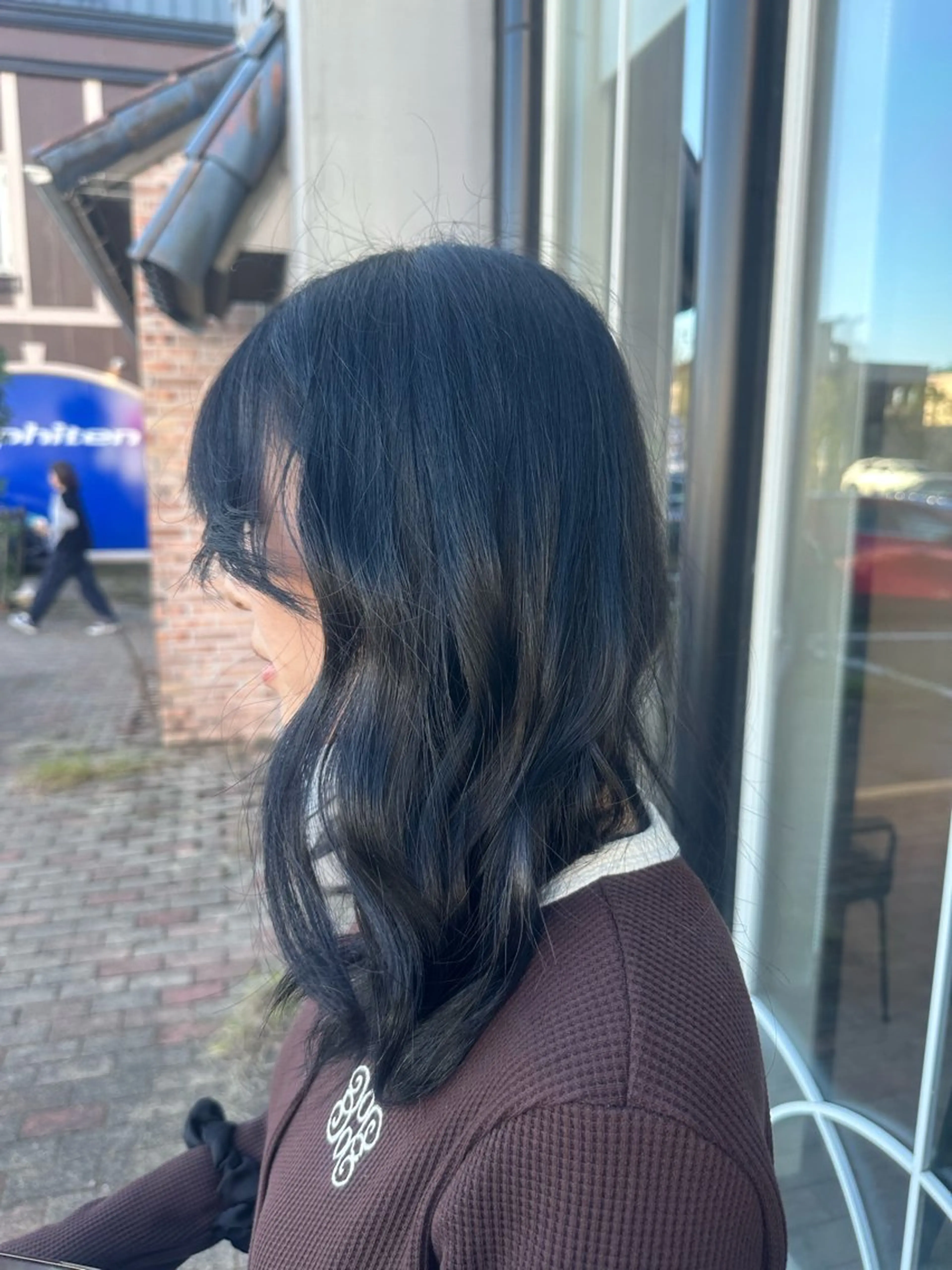 ロング ヘアカラー Agu まゆかのヘアスタイル