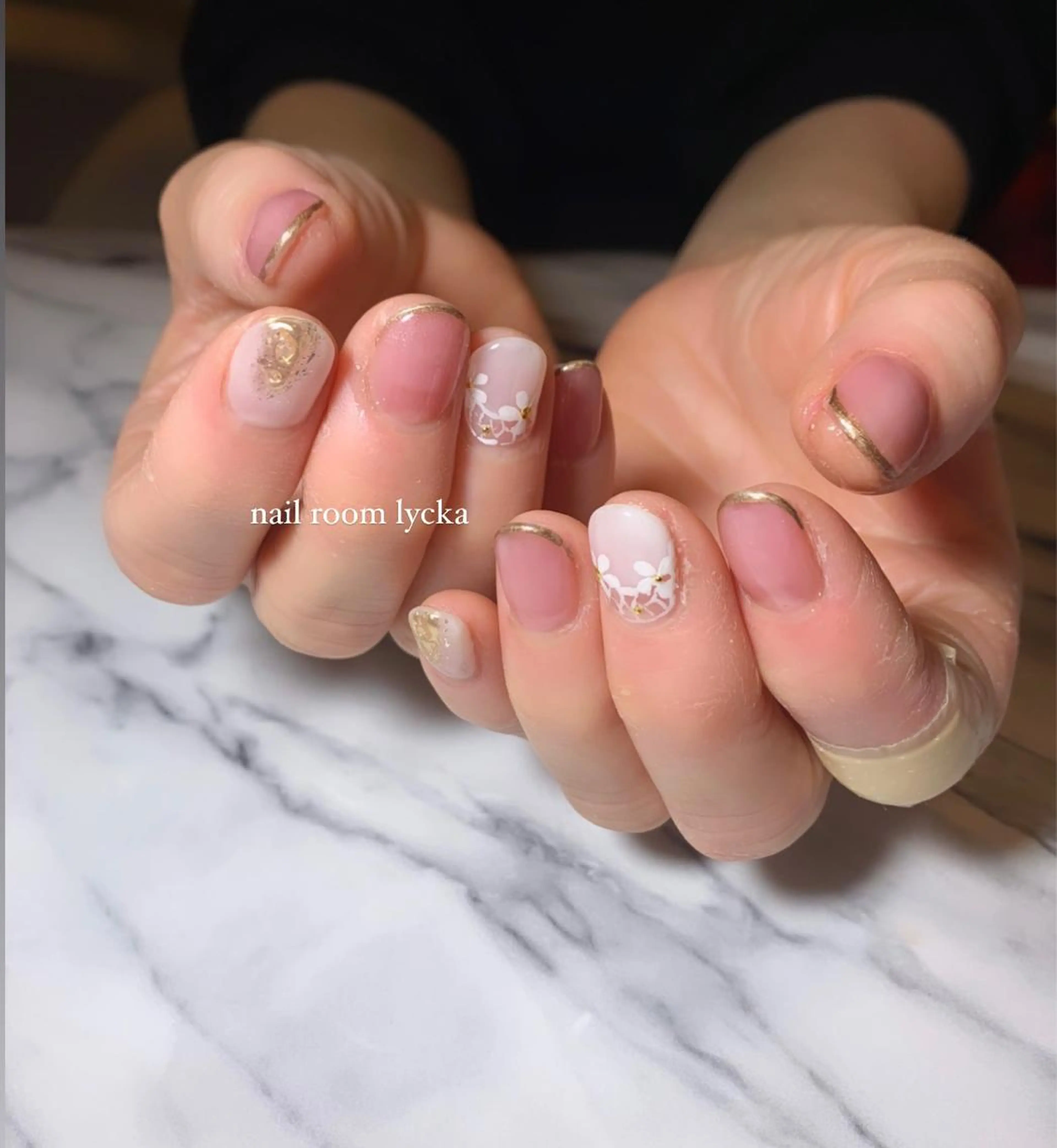 ネイル ﾈｲﾙﾙｰﾑﾘｯｶ 𝐦𝐚𝐲𝐮のネイルデザイン