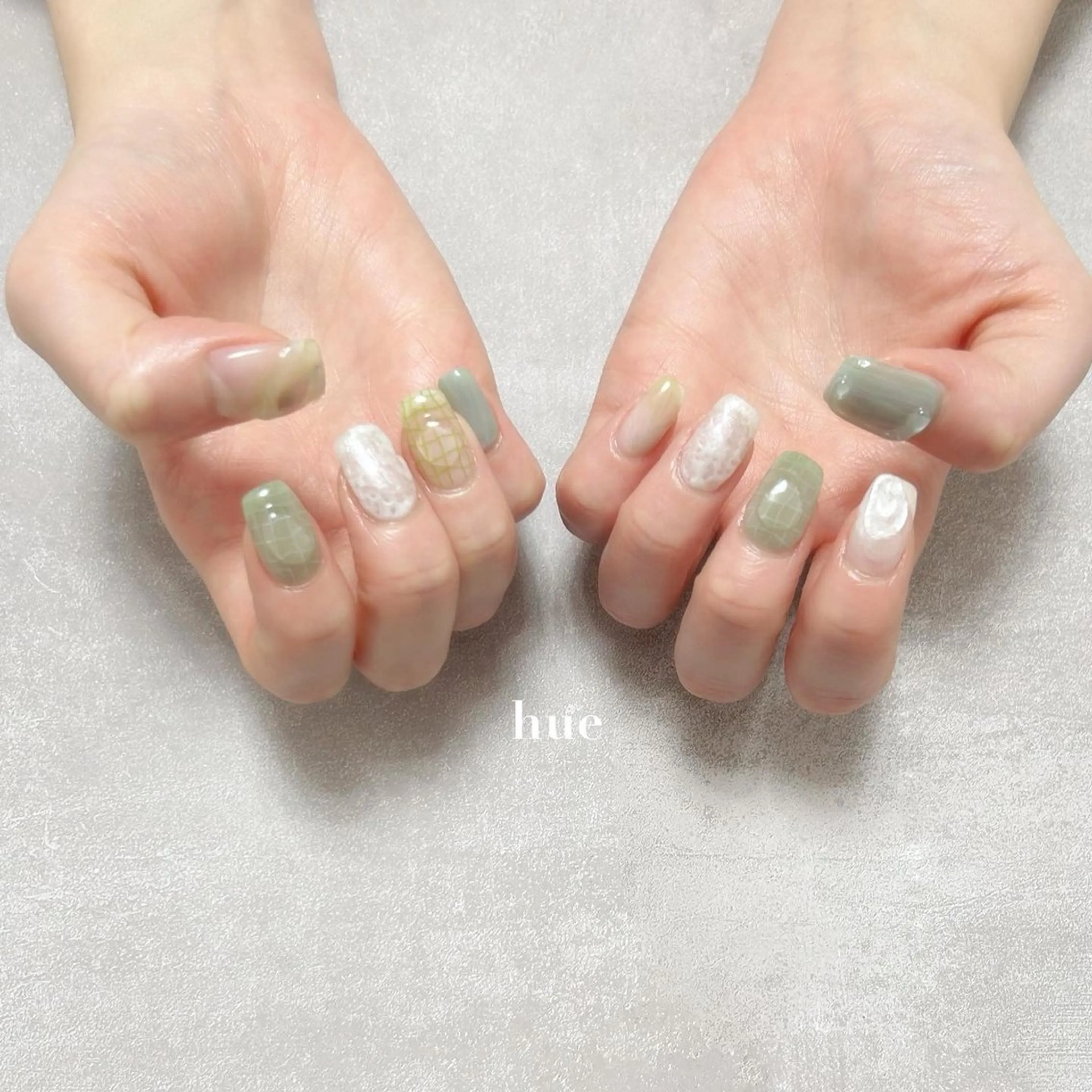 ネイル hue nailのネイルデザイン