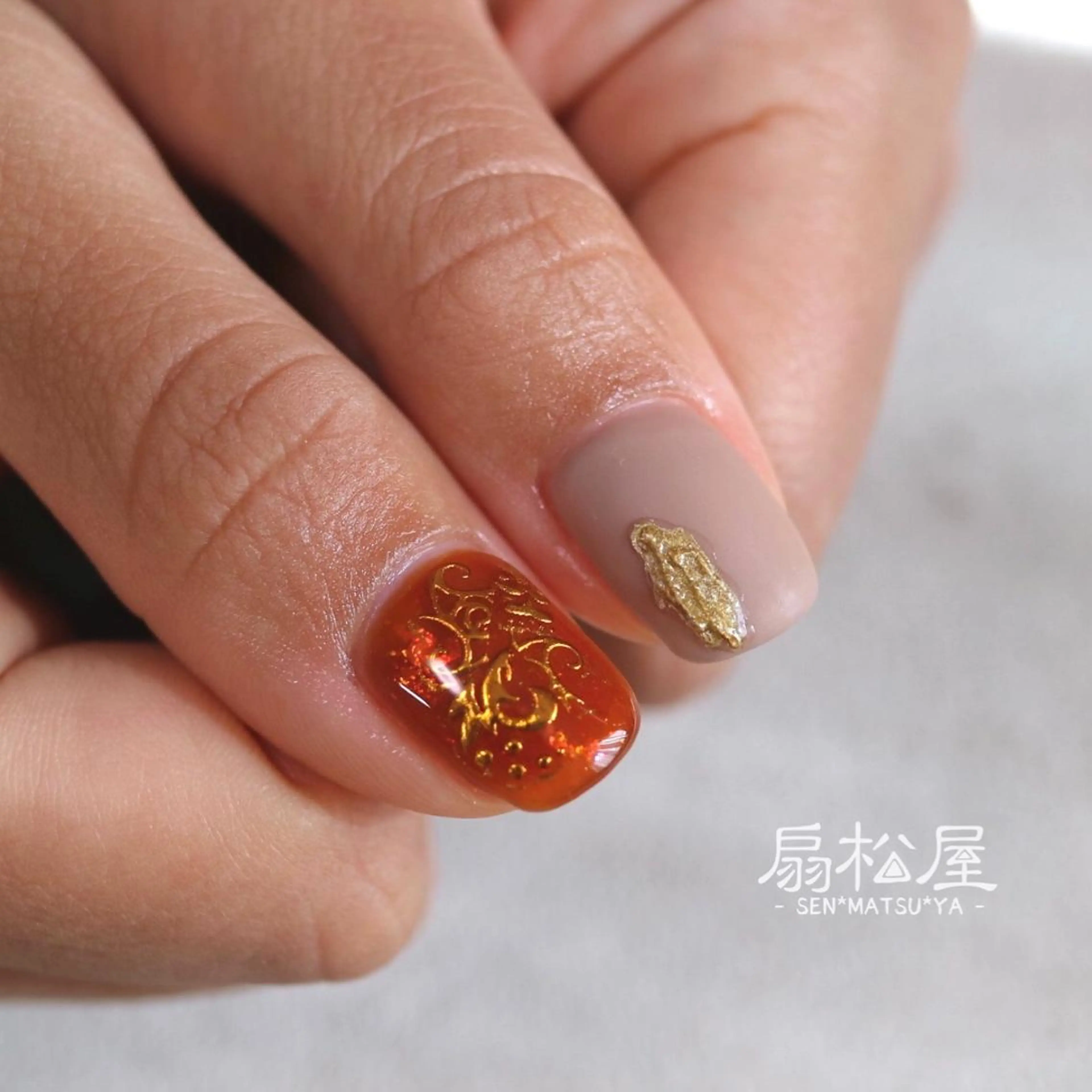 ネイル 扇松屋 marie.nのネイルデザイン