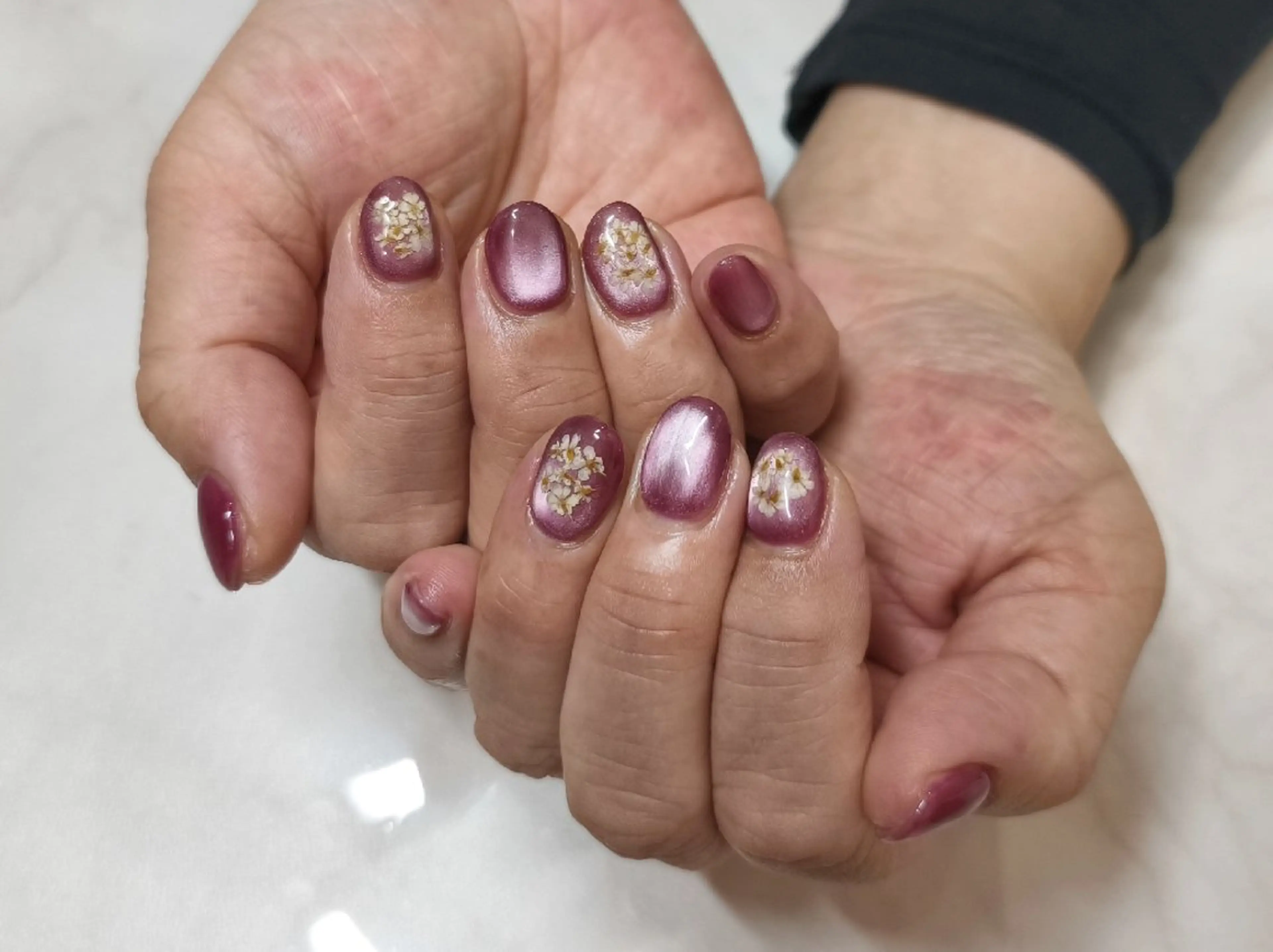 ネイル フラワーネイル she nailstudio/Noir所属・salon Noirのネイルデザイン