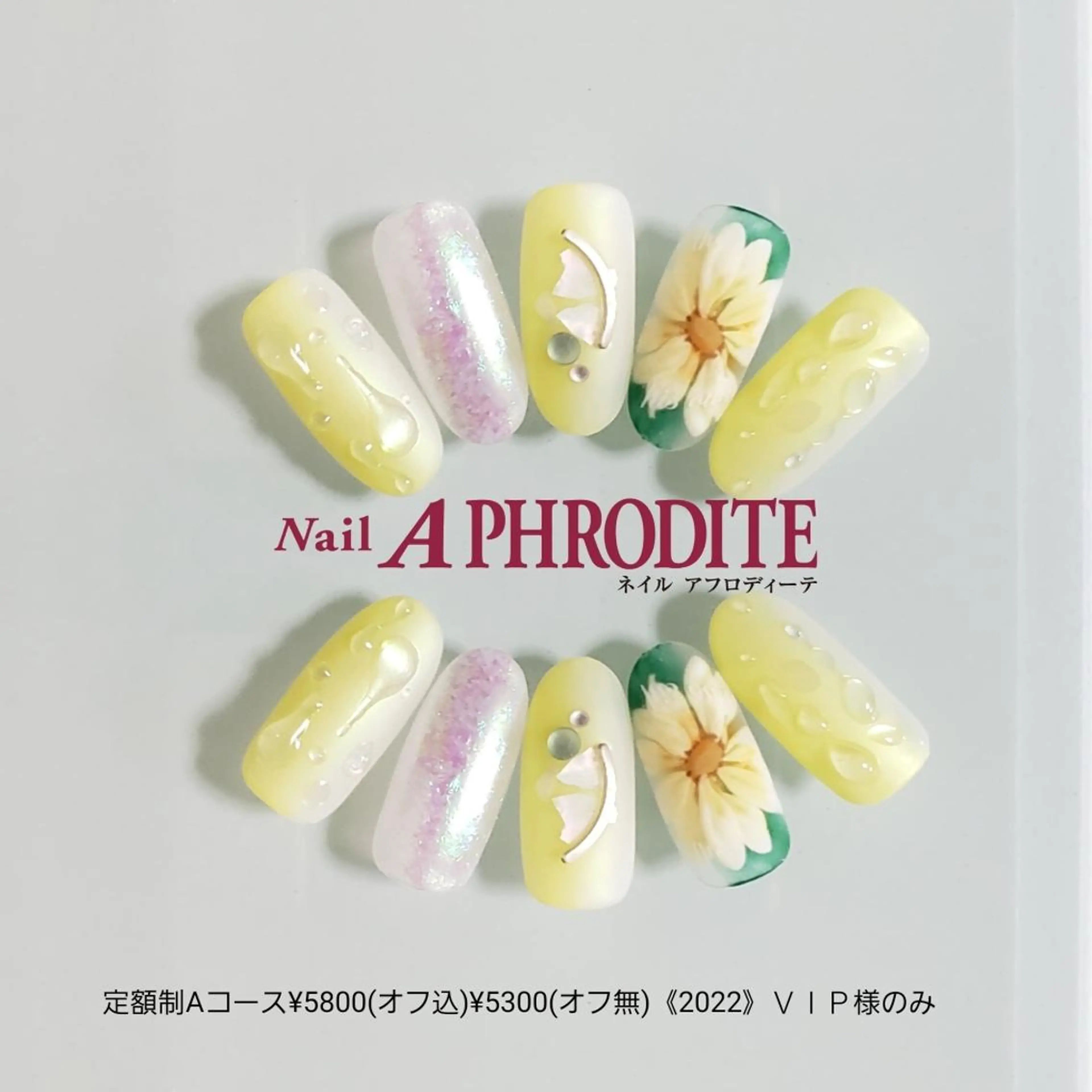 ネイル アートネイル ジェルネイル 持ち込み ソフトジェル ハンドネイル Nail Aphroditeのネイルデザイン