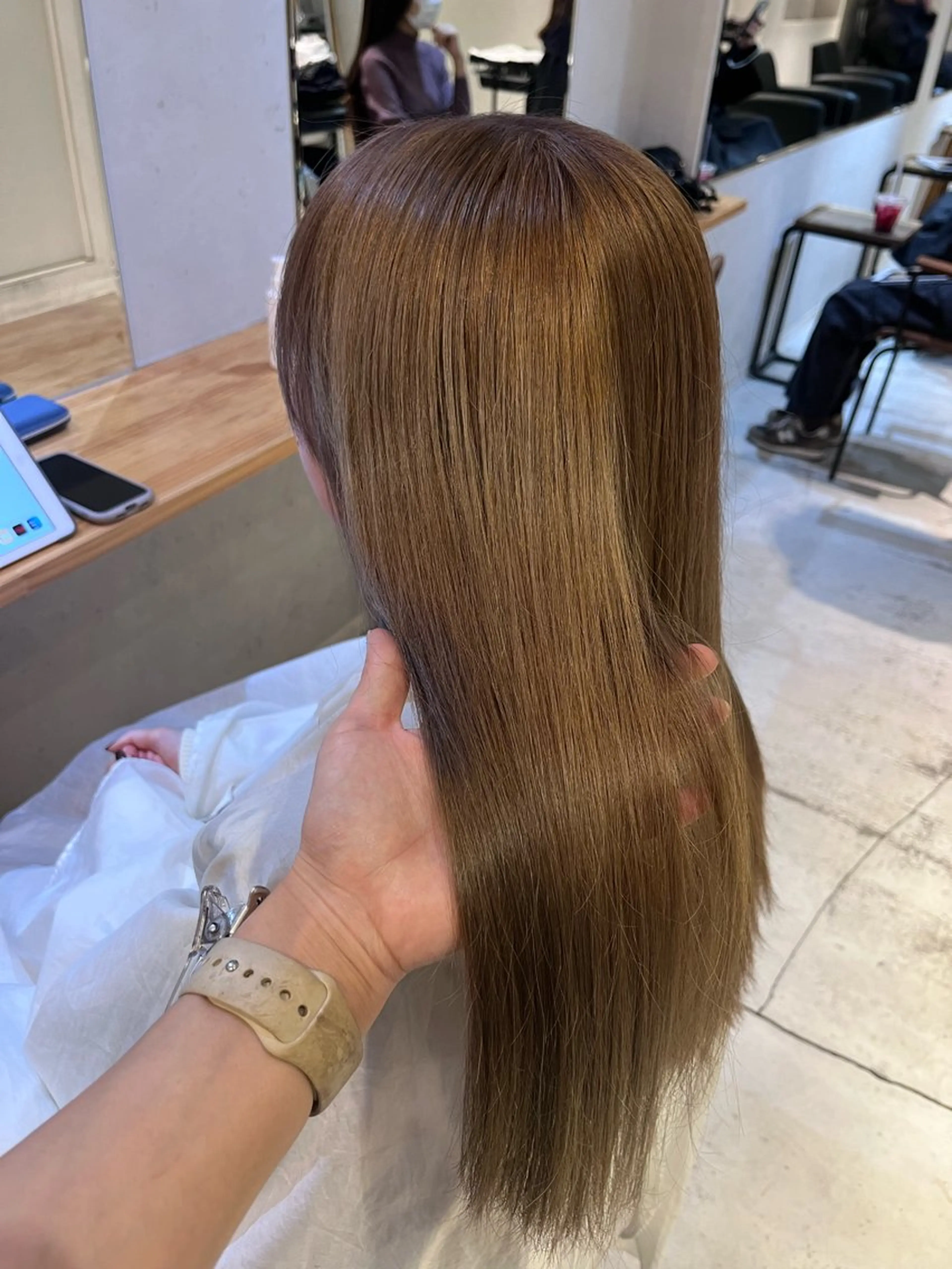 ロング カラー カット ヘアカラー トリートメント ✨【店長】Lily. 北千住Seina✨のヘアスタイル