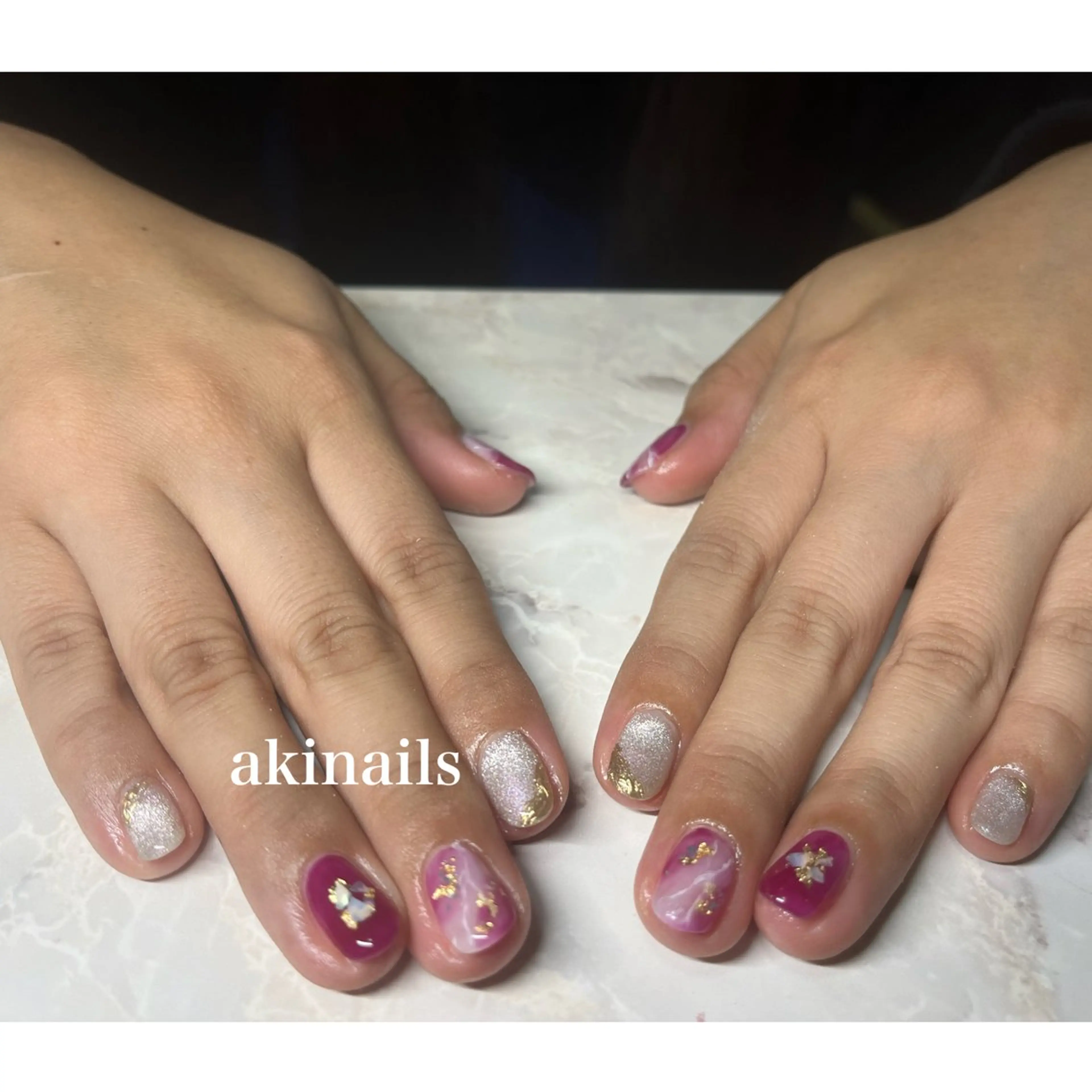 ネイル aki nailsのネイルデザイン
