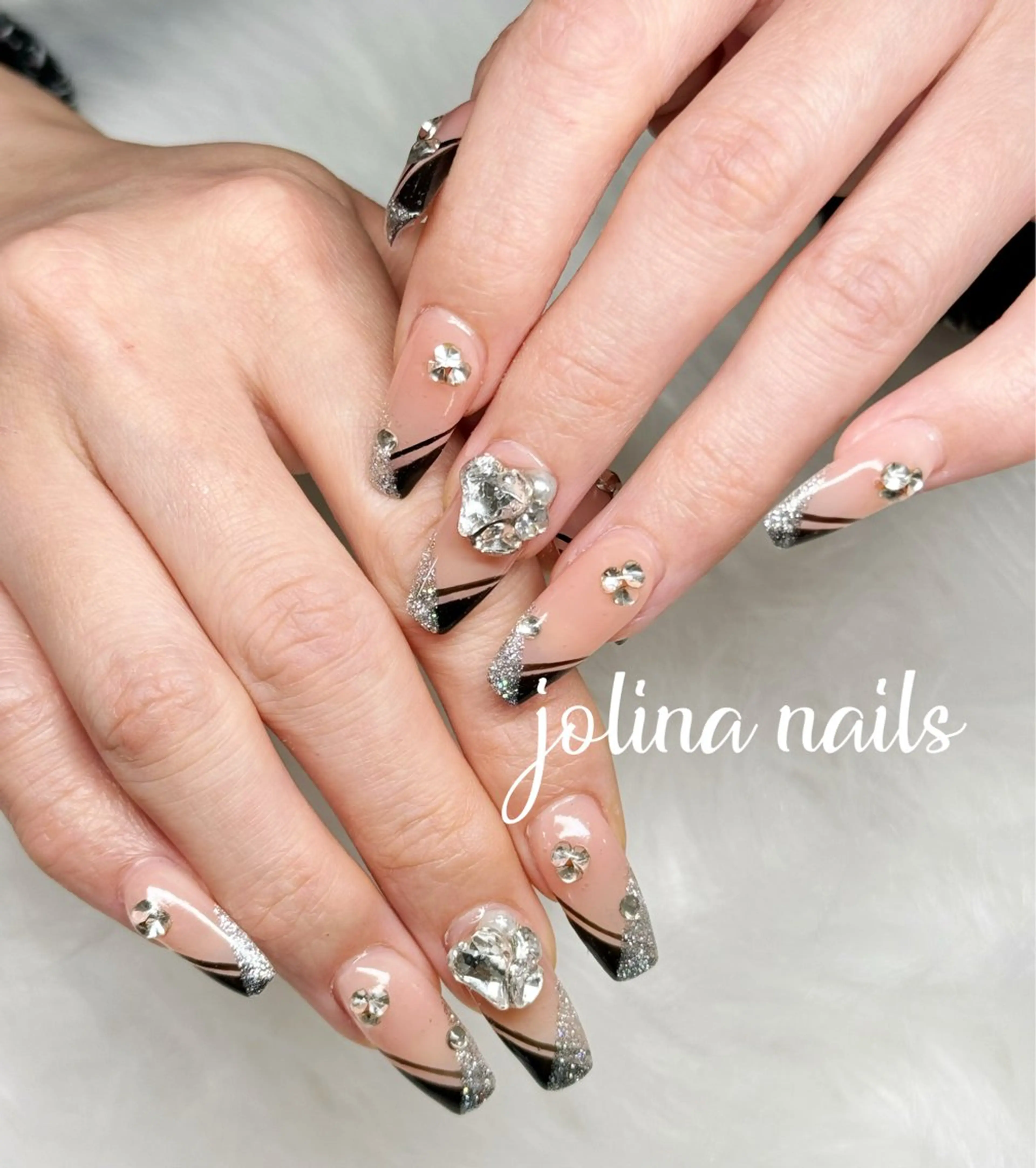 ネイル スカルプネイル ネイルチップ ハンドネイル jolina nails鶴見店のネイルデザイン