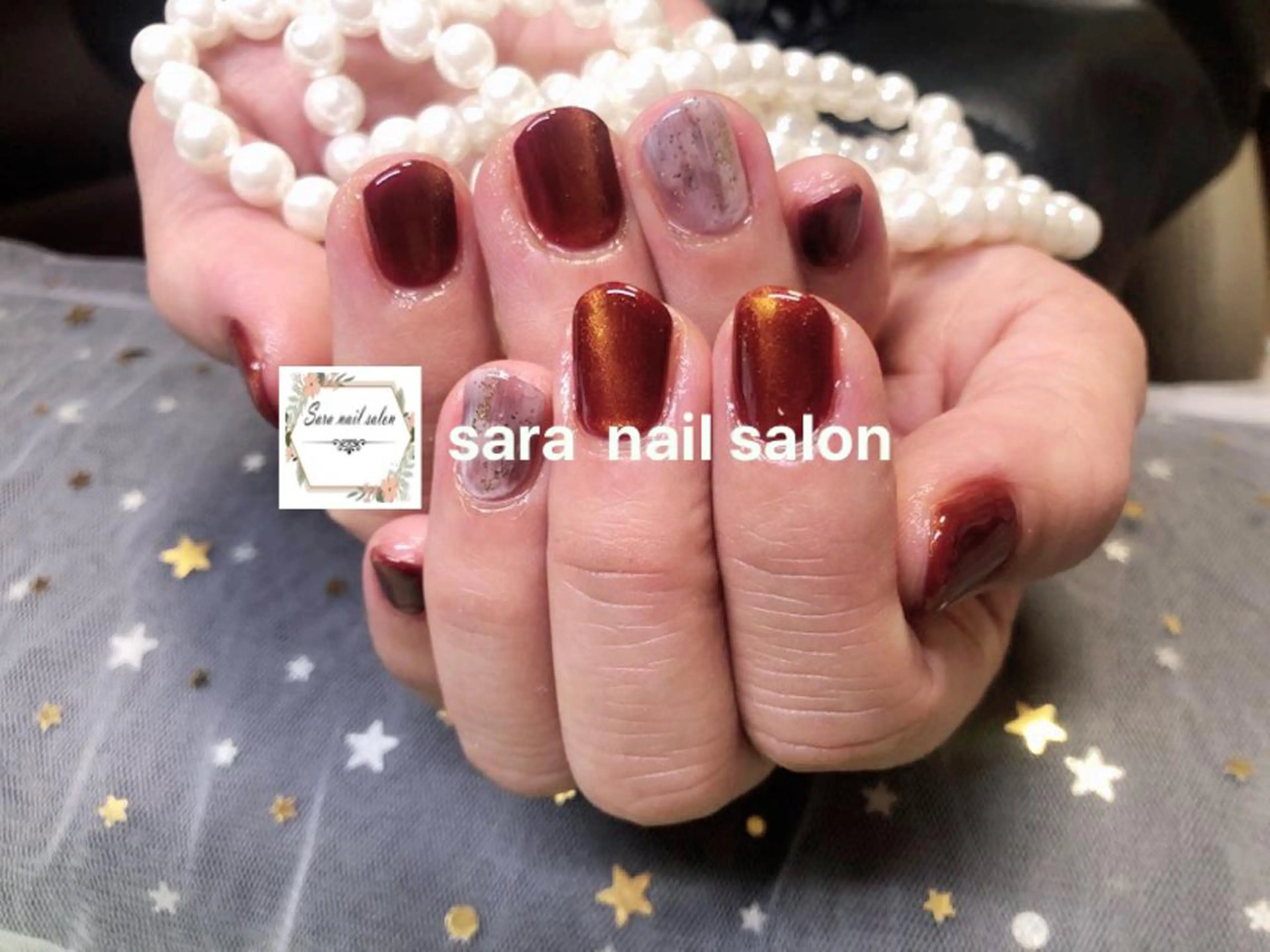 ネイル ハンドネイル ハンドケア 小岩 Saraのネイルデザイン