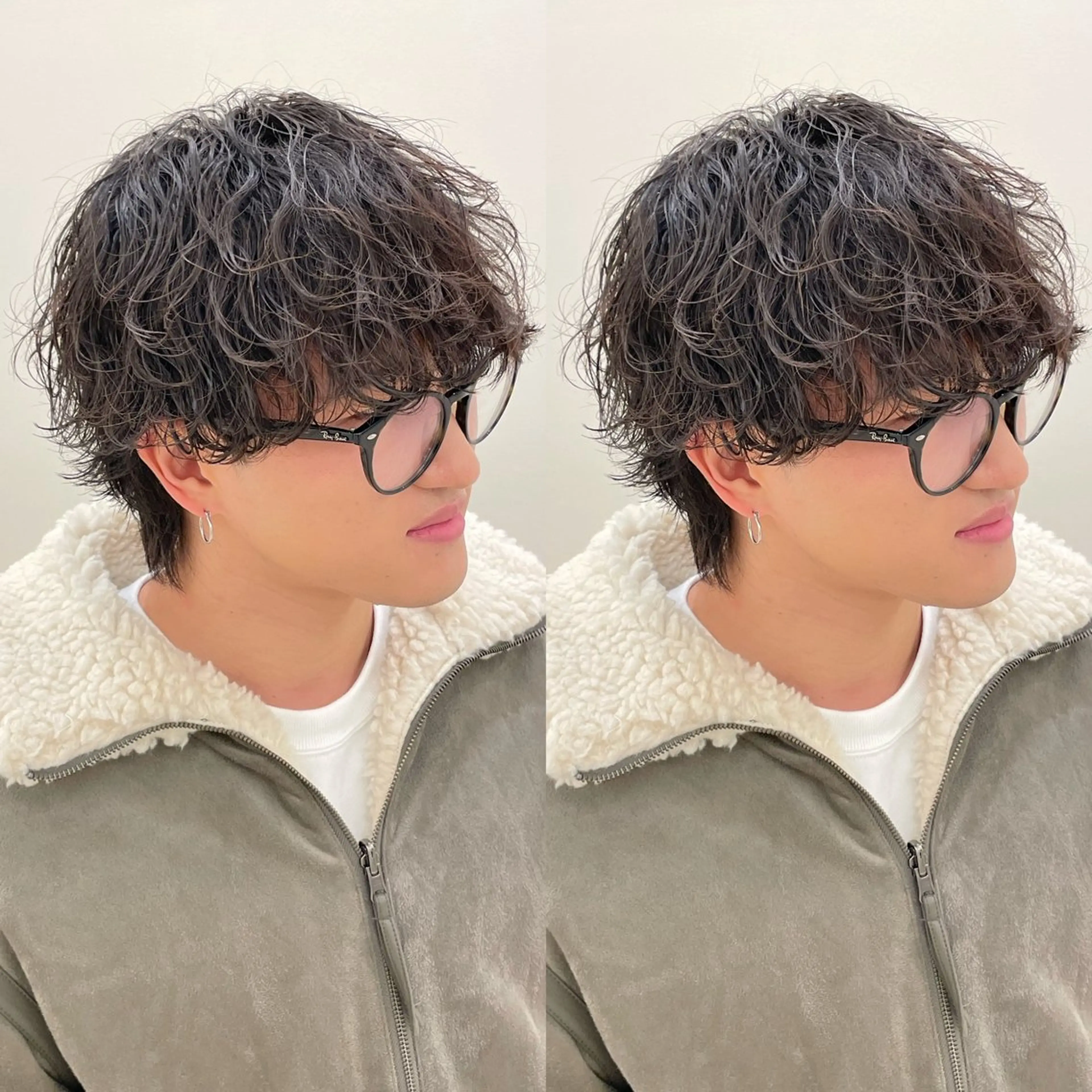 ショート カラー パーマ ヘアアレンジ メンズ カット パーマ トリートメント 亀井隆汰/メンズ専門 パーマ特化美容師のヘアスタイル