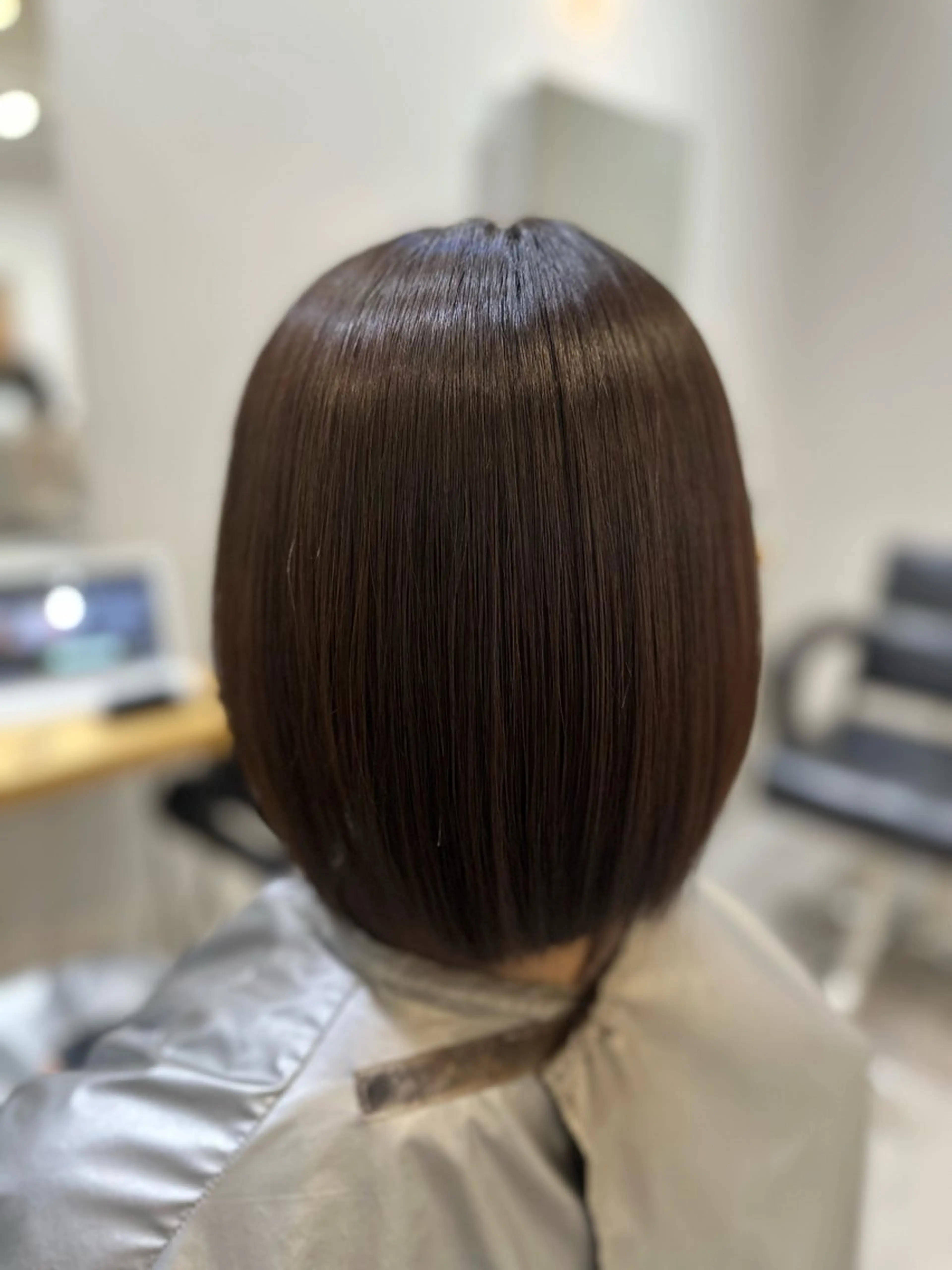 ショート 縮毛矯正 Agu hair noman マナのヘアスタイル