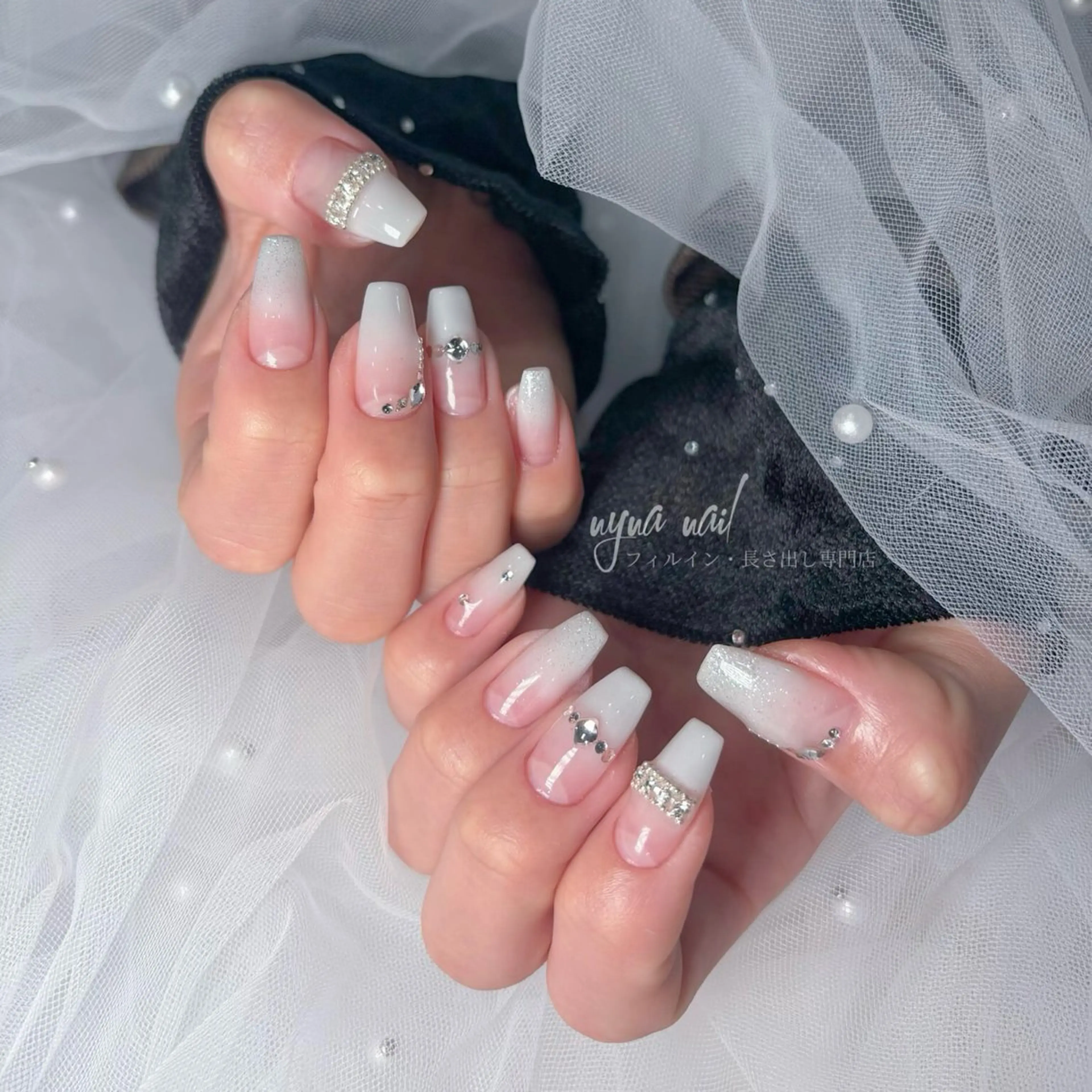 ネイル ハンドネイル 長さ出し専門 nynaのネイルデザイン