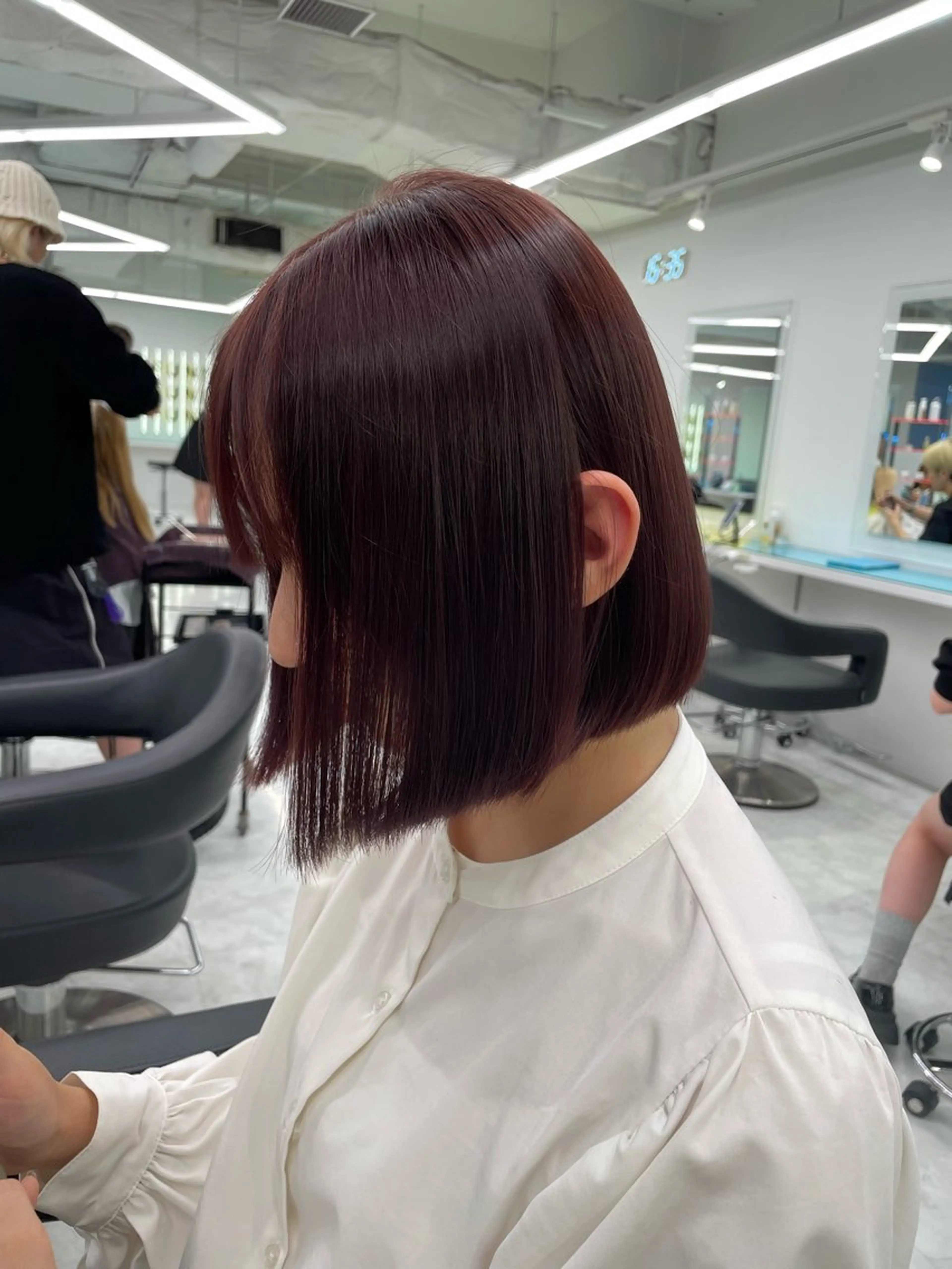 ミディアム カラー ️🩷ハイトーン特化 RYUGA️🩵のヘアスタイル