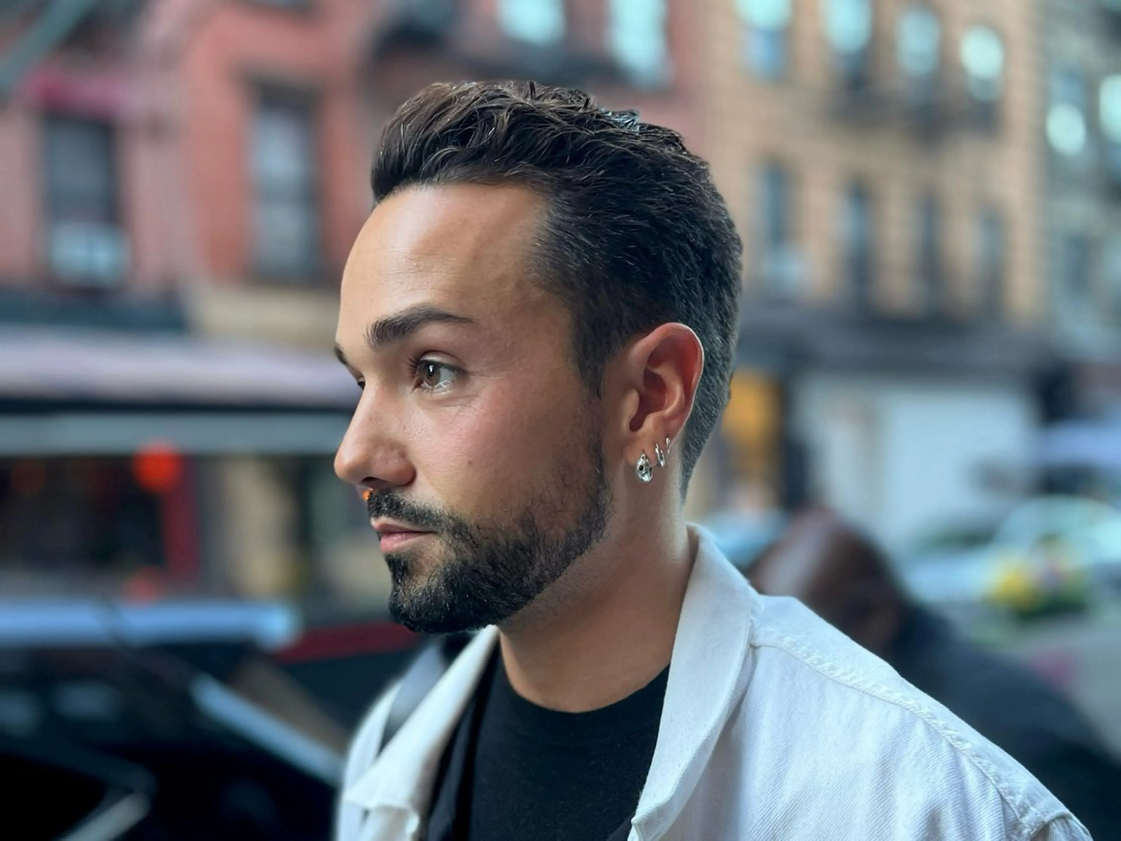 カット+シャンプー+シェービングの写真