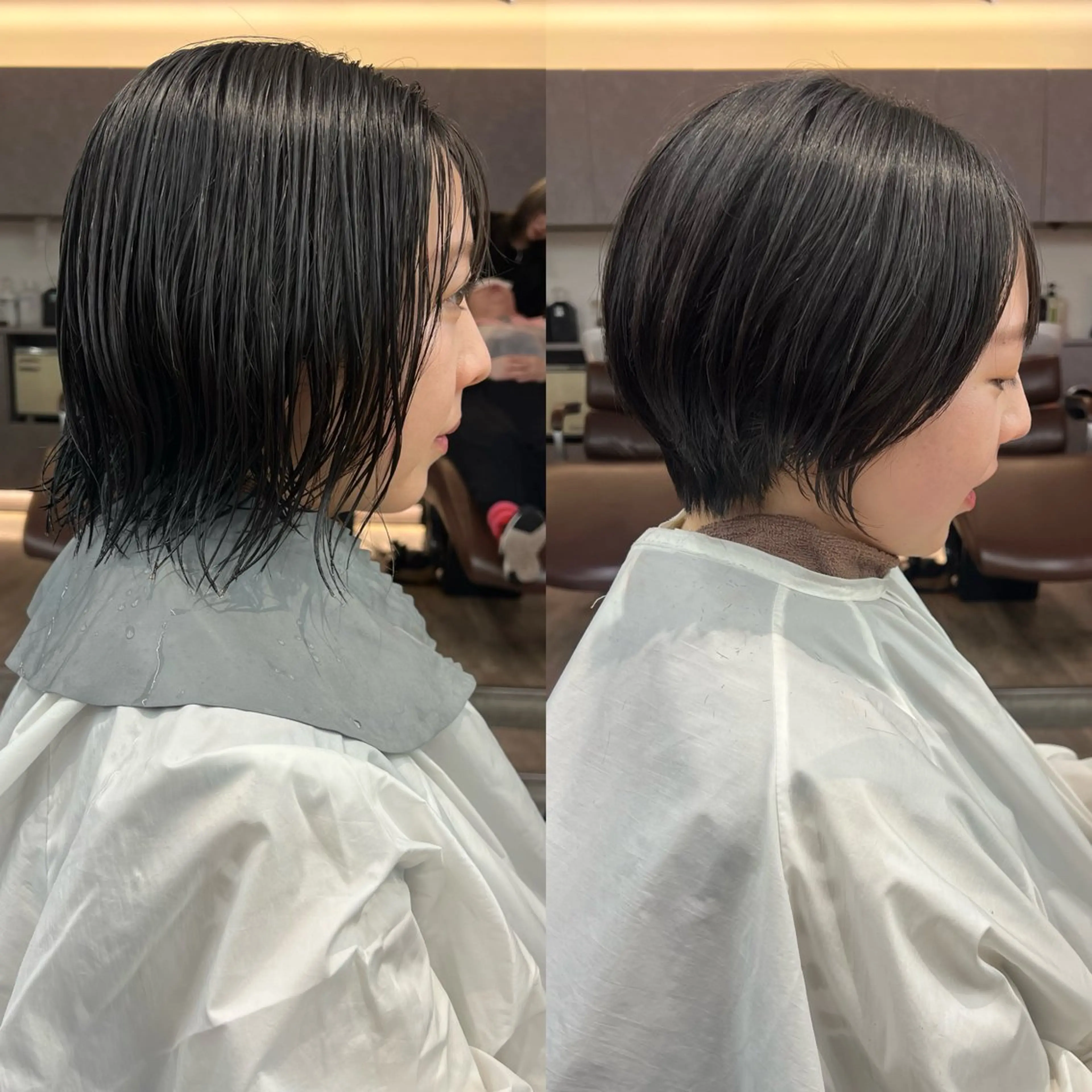 ショート MaNO chamoのヘアスタイル