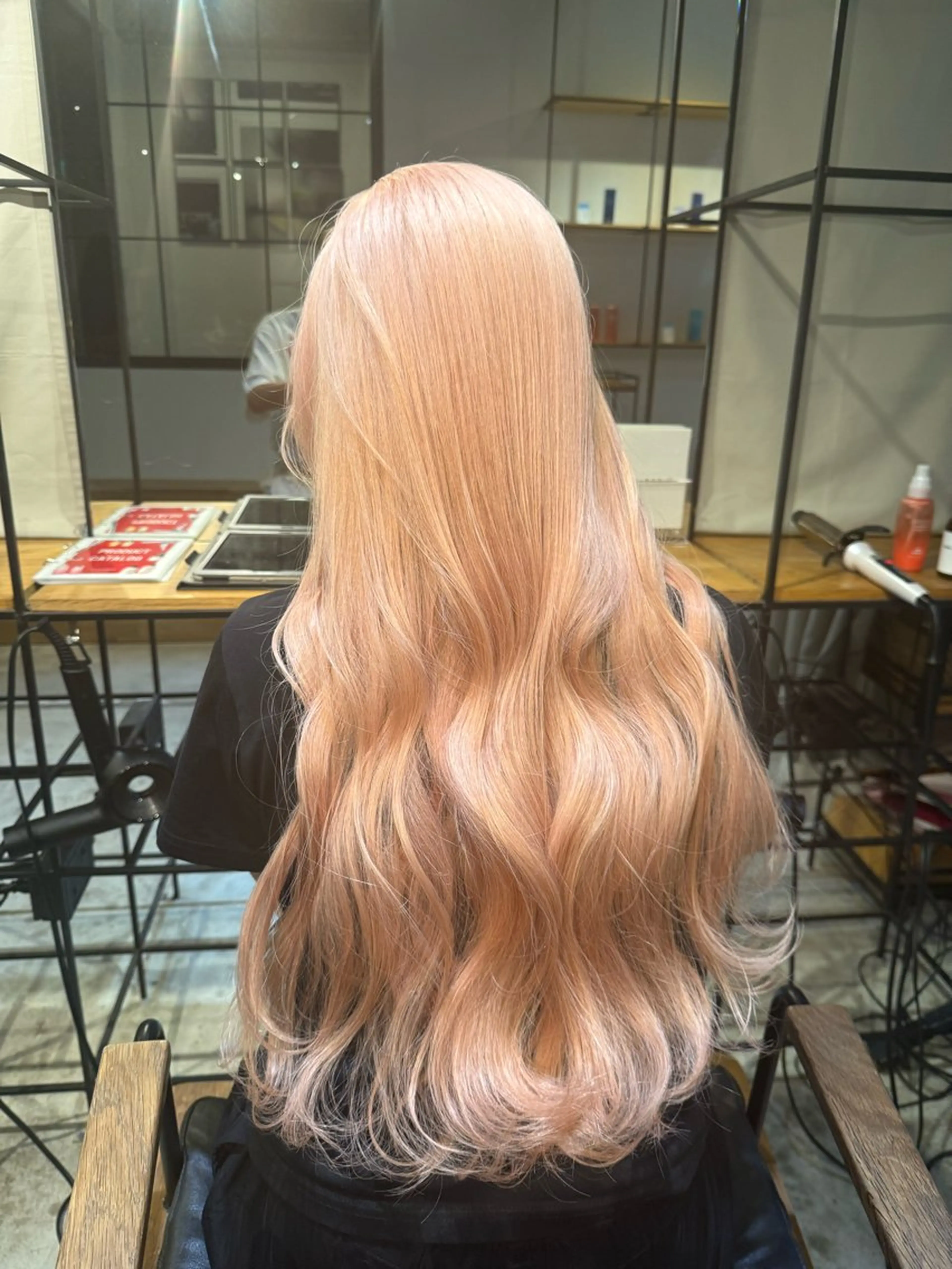 ロング カット ヘアカラー トリートメント ベージュカラー🕊️ 新潟駅/谷口大海のヘアスタイル