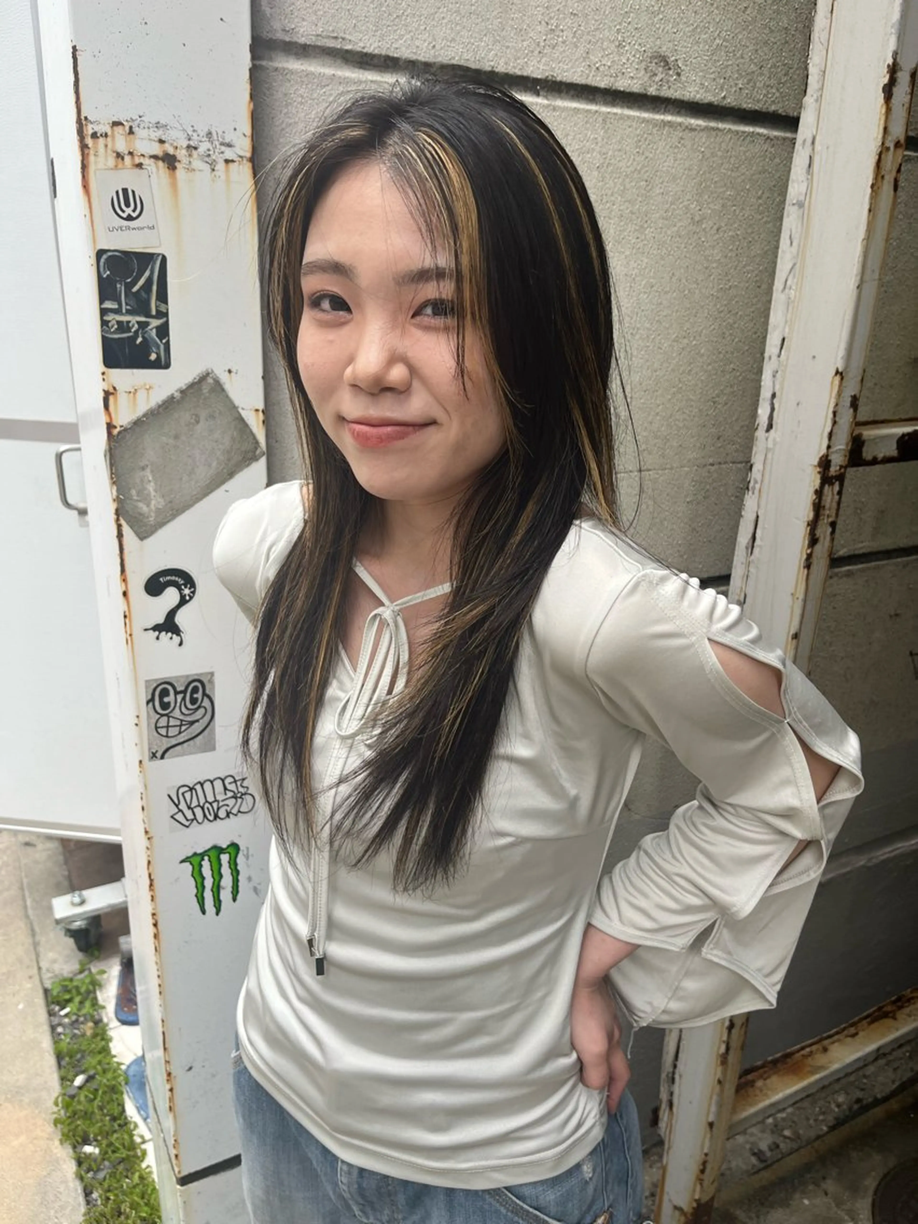 カラー ハイライトカラー ヘアカラー ショート/ボブ /綾華のヘアスタイル