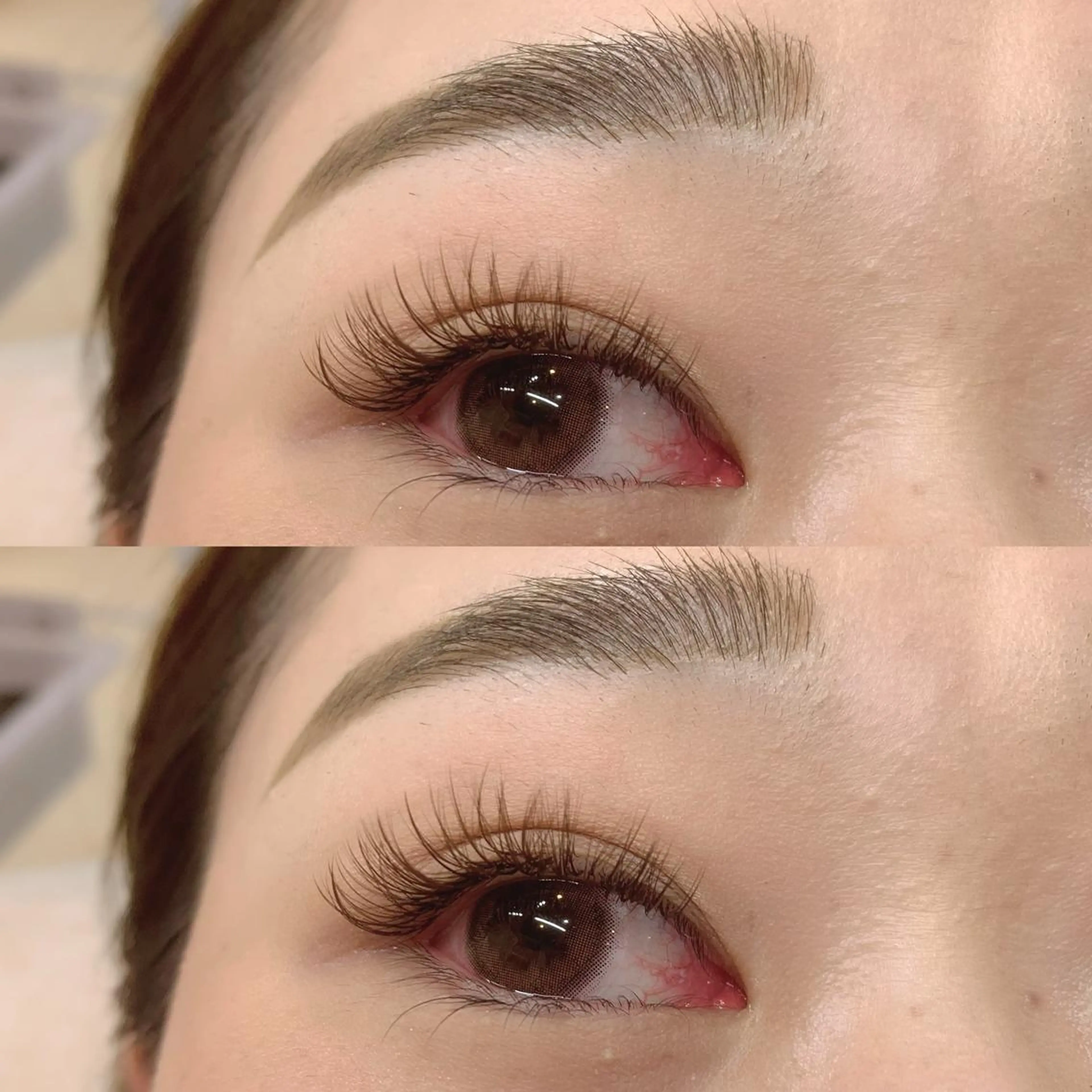 マツエク・マツパ カラーマツエク ボリュームラッシュ Extension Tomato梅田店所属・Tomato 藤平のマツエク・マツパデザイン