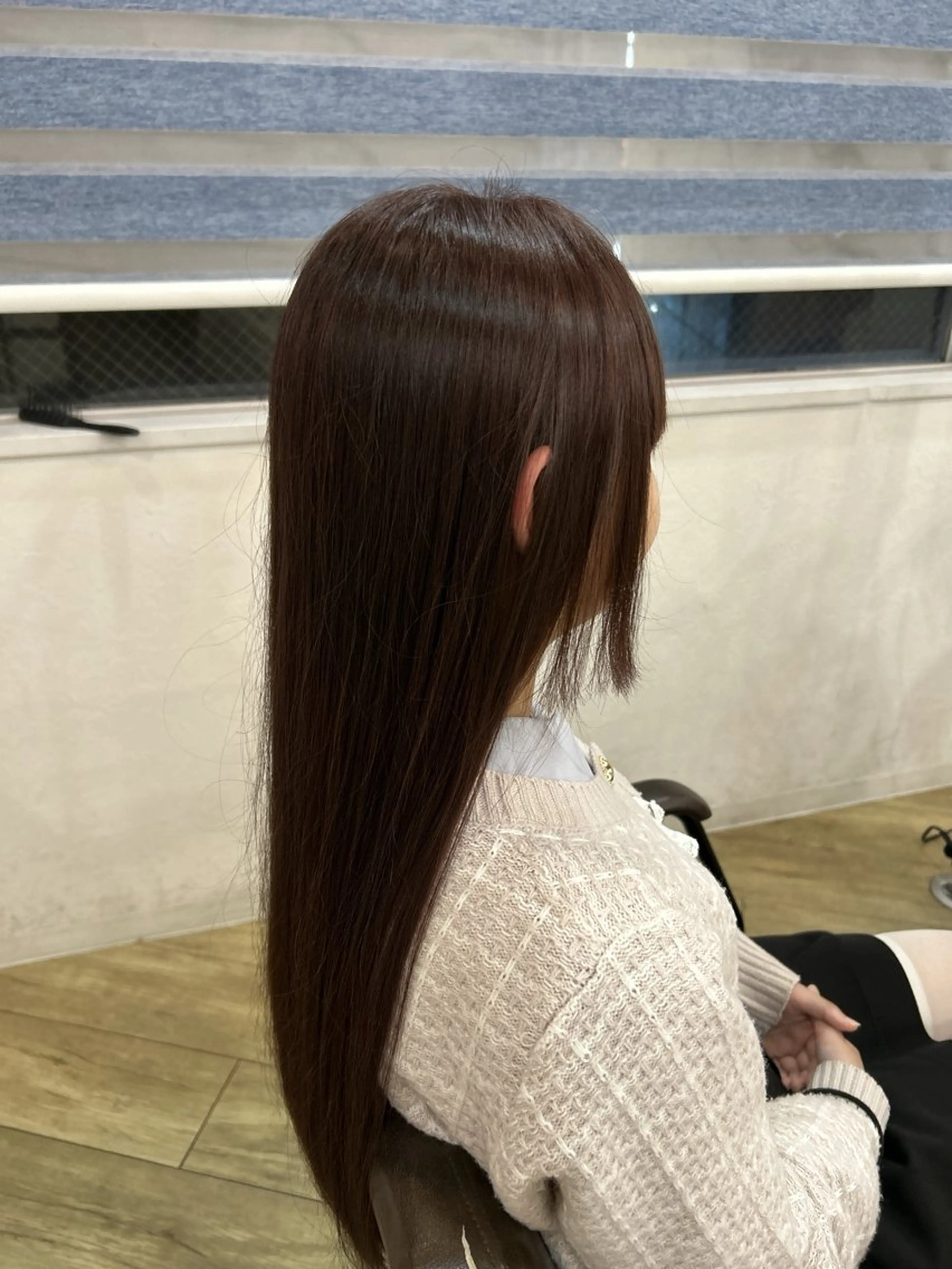 ロング カラー ブラウンカラー ピンクカラー ピンクブラウン アトレ藤沢店所属・【アトレ藤沢】矢野 素子のヘアスタイル