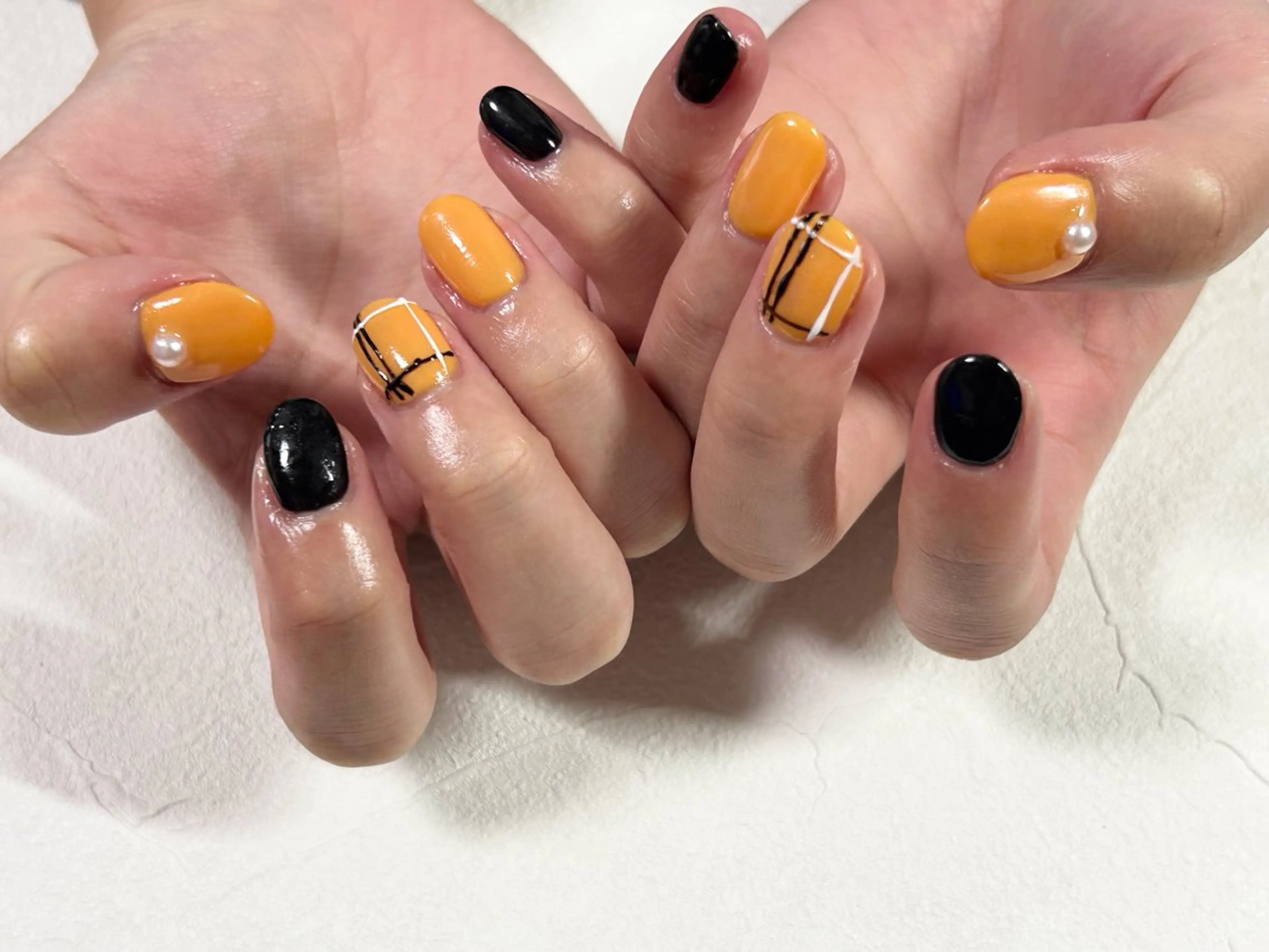 ネイル オーロラネイル フットネイル フレンチネイル ジェルネイル 韓国ネイル ハンドネイル Mogu nail 二子玉川のネイルデザイン