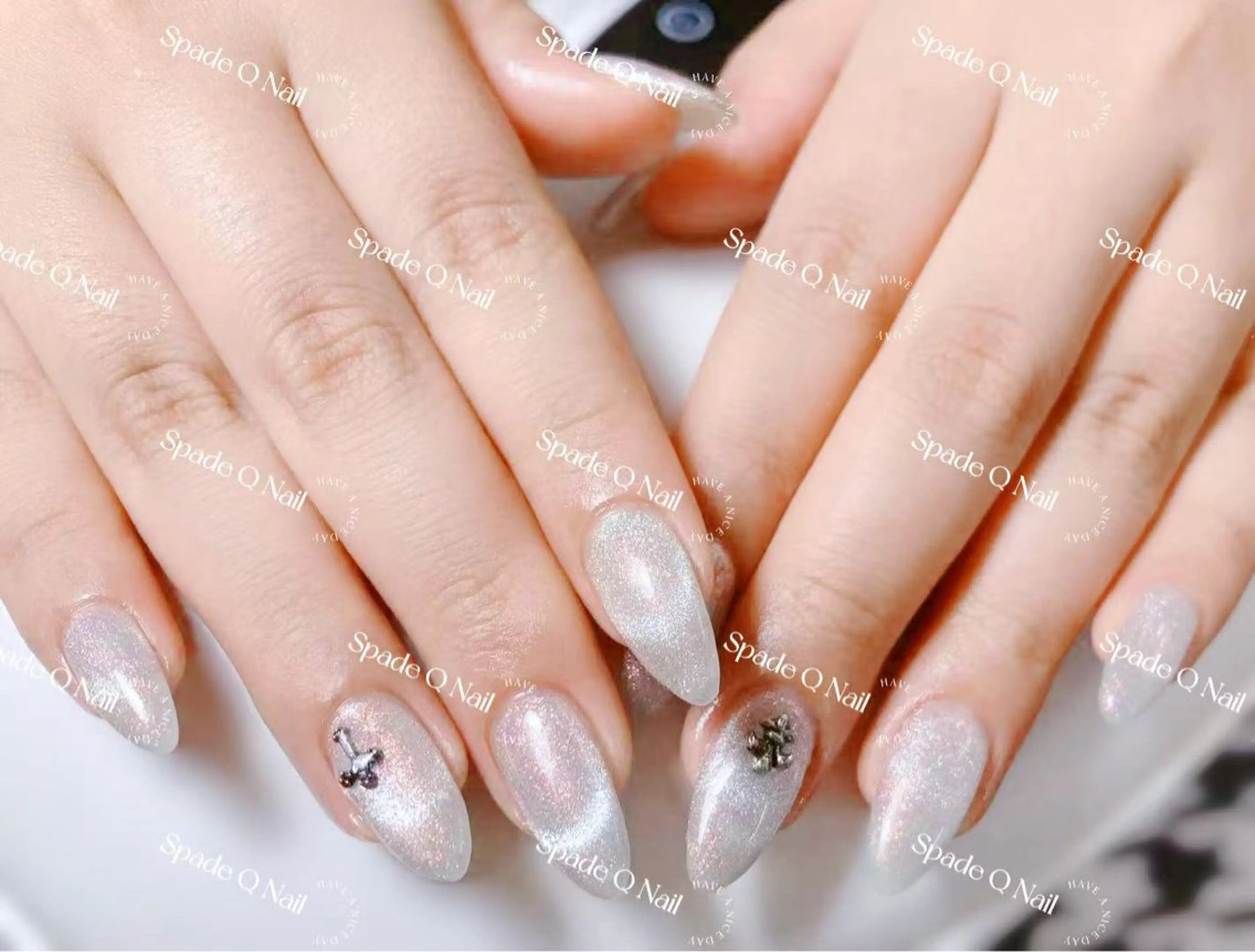 ネイル ハンドネイル ハンドケア Spade Q Nailのネイルデザイン