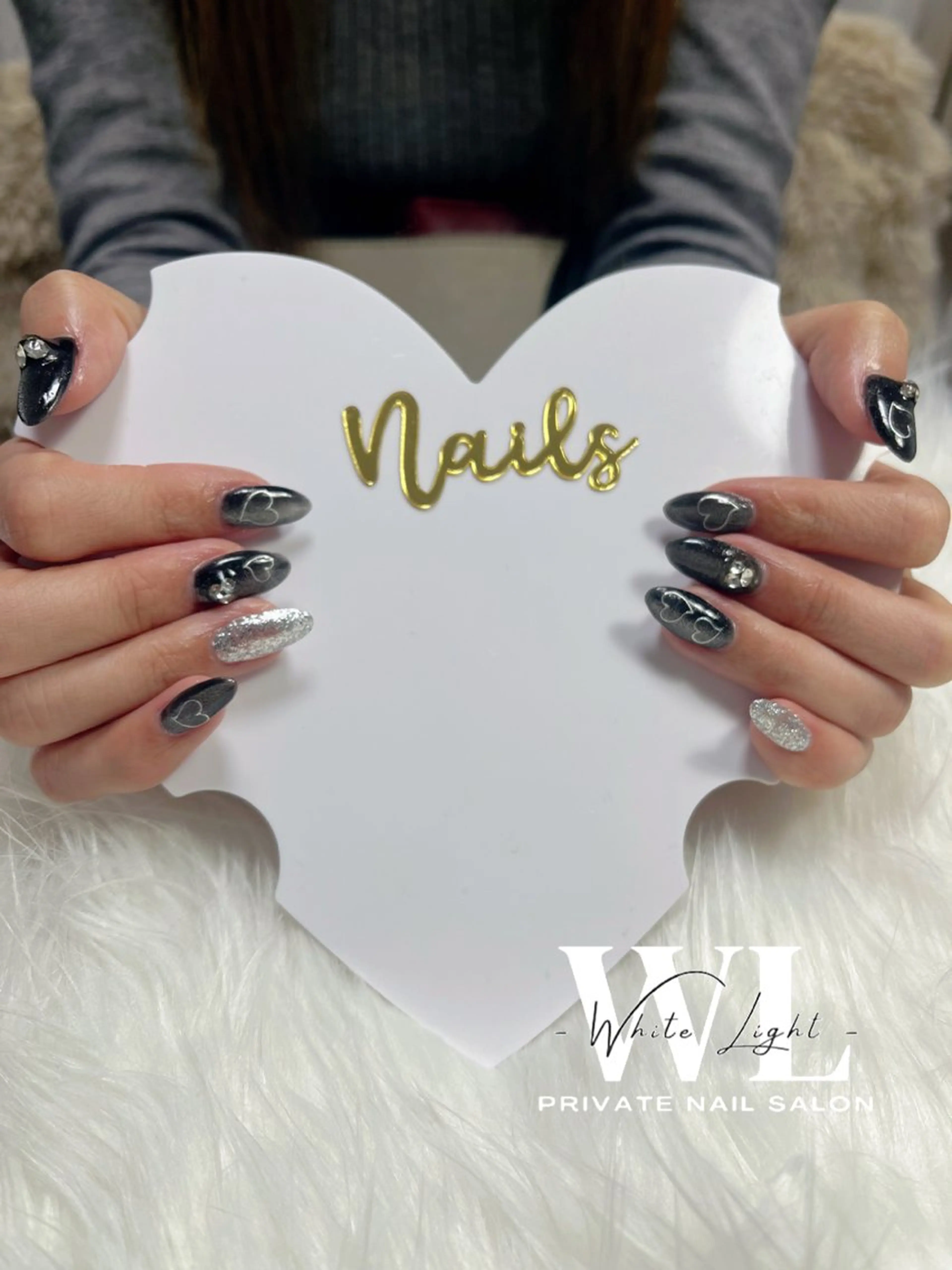 ネイル ワンホンネイル プライベートサロン WhiteLightのネイルデザイン