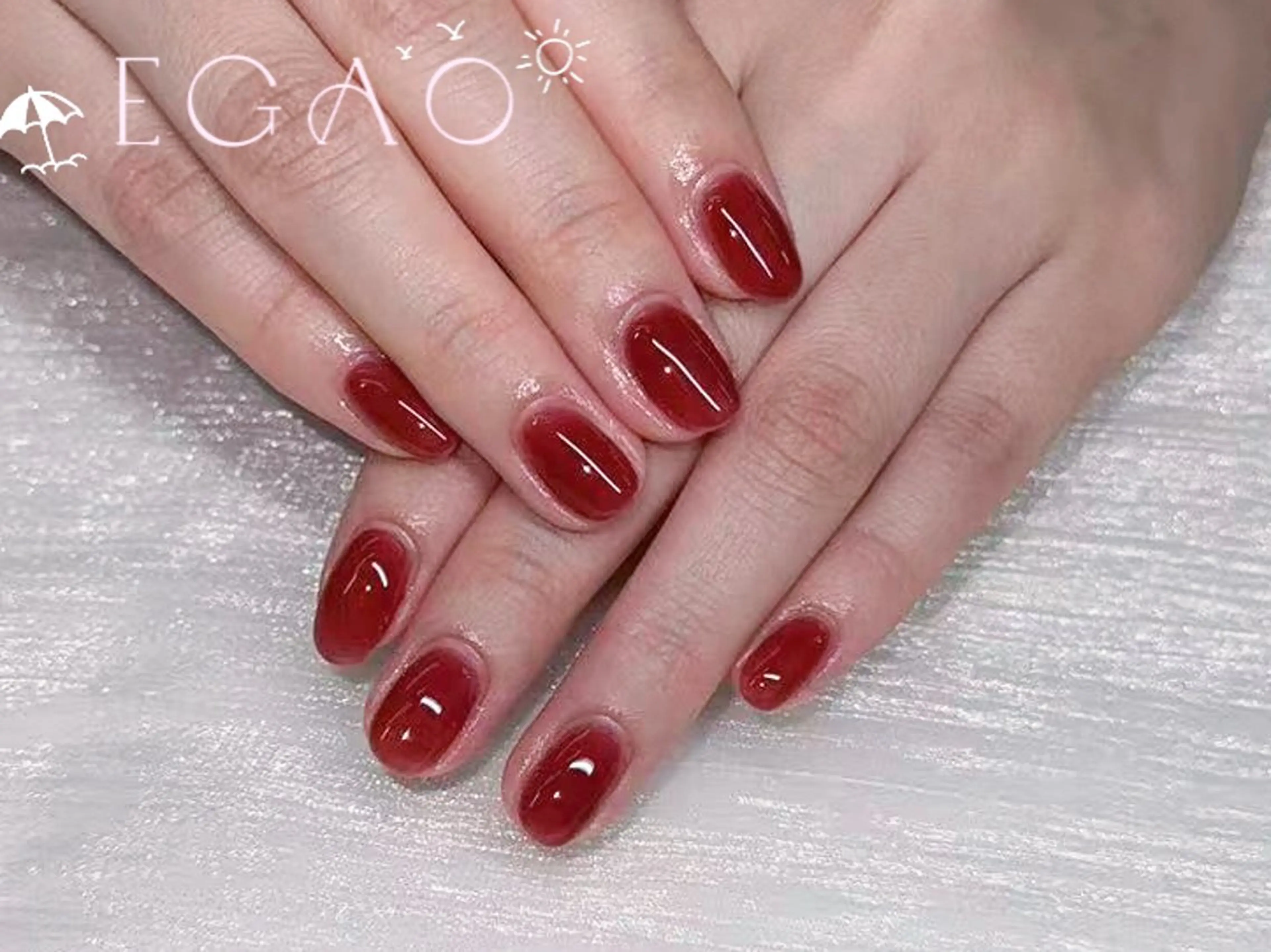 ネイル アートネイル フットネイル フレンチネイル ジェルネイル グラデーション ハンドネイル Egao Nail Salonのネイルデザイン