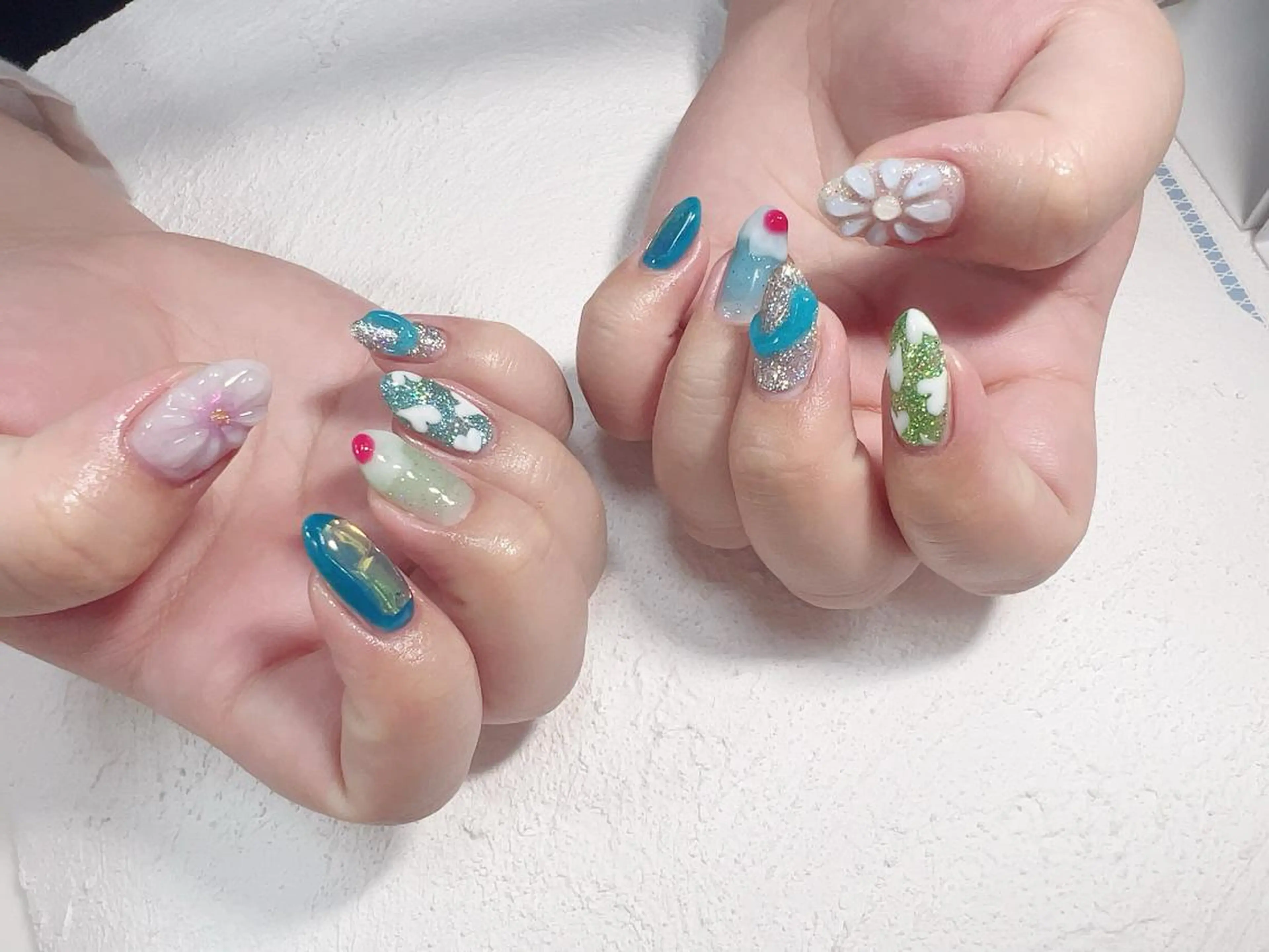 ネイル 氷ネイル・うるうるネイル Regaro i.sのネイルデザイン