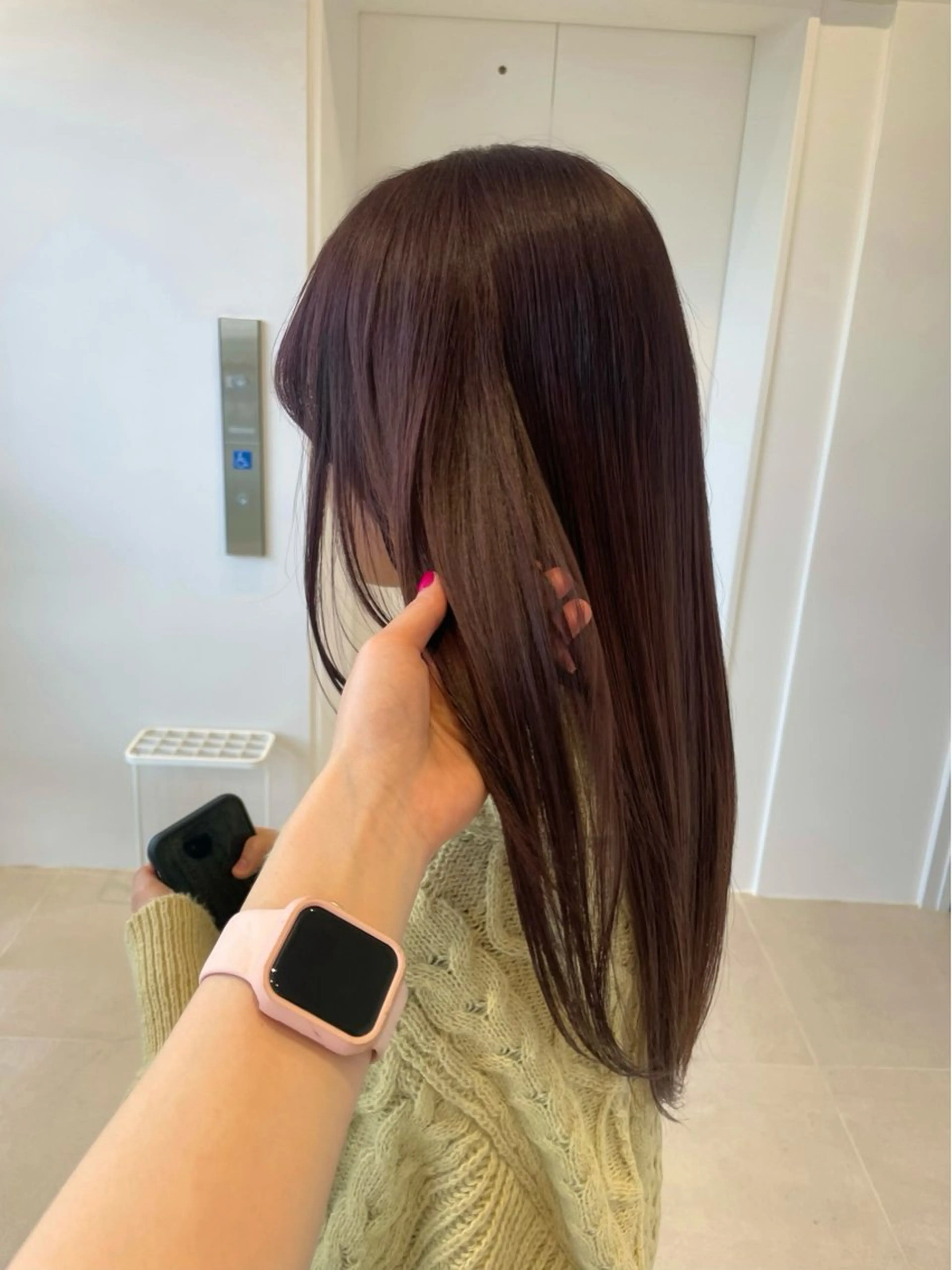 ミディアム ヘアカラー トリートメント 東京の技術を 京都で✂︎🕊️💖のヘアスタイル