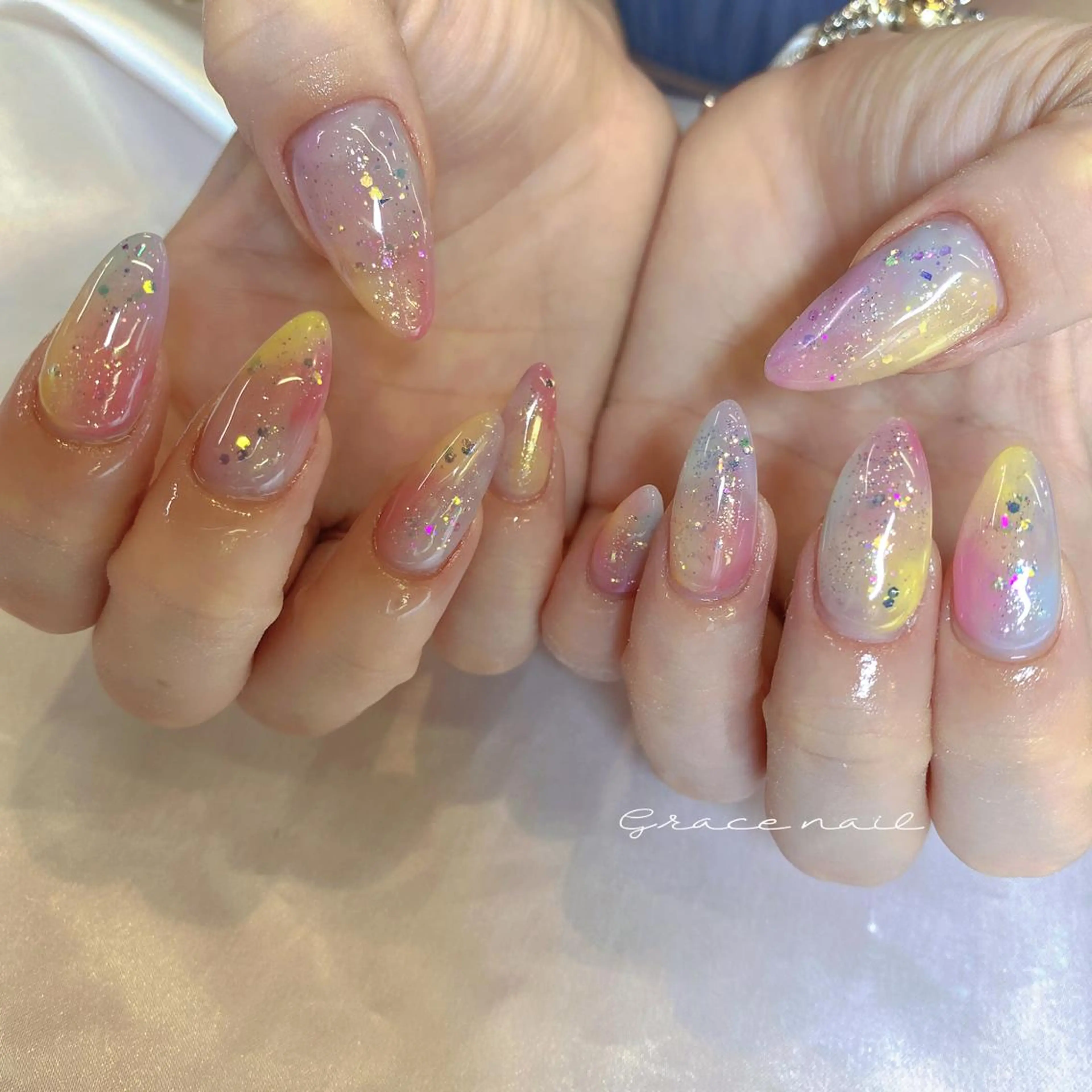 ネイル ハンドネイル ☆*｡Grace Nail｡*☆のネイルデザイン