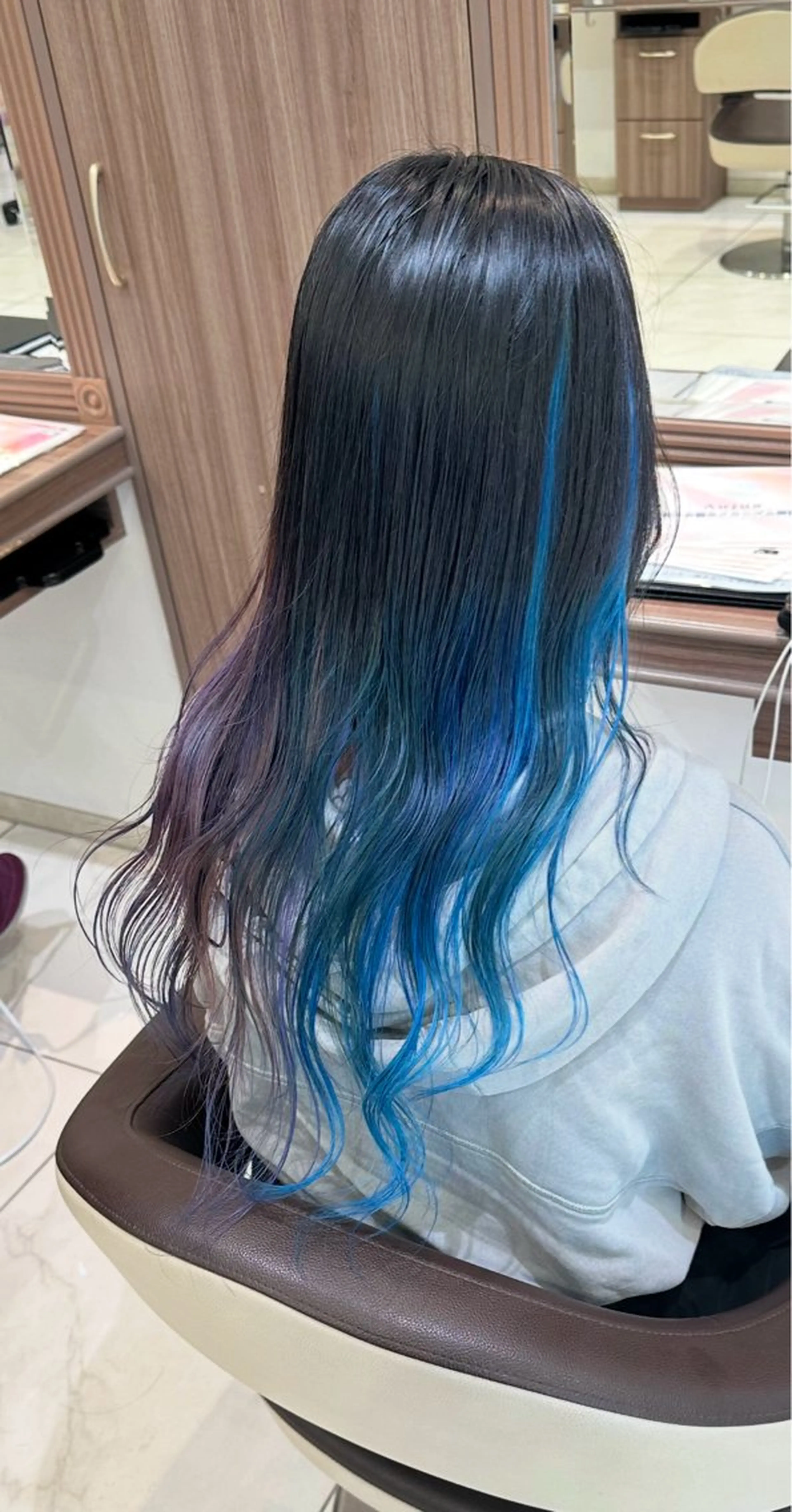 ロング カラー 【ケアブリーチ特化】 中村　玲仁のヘアスタイル