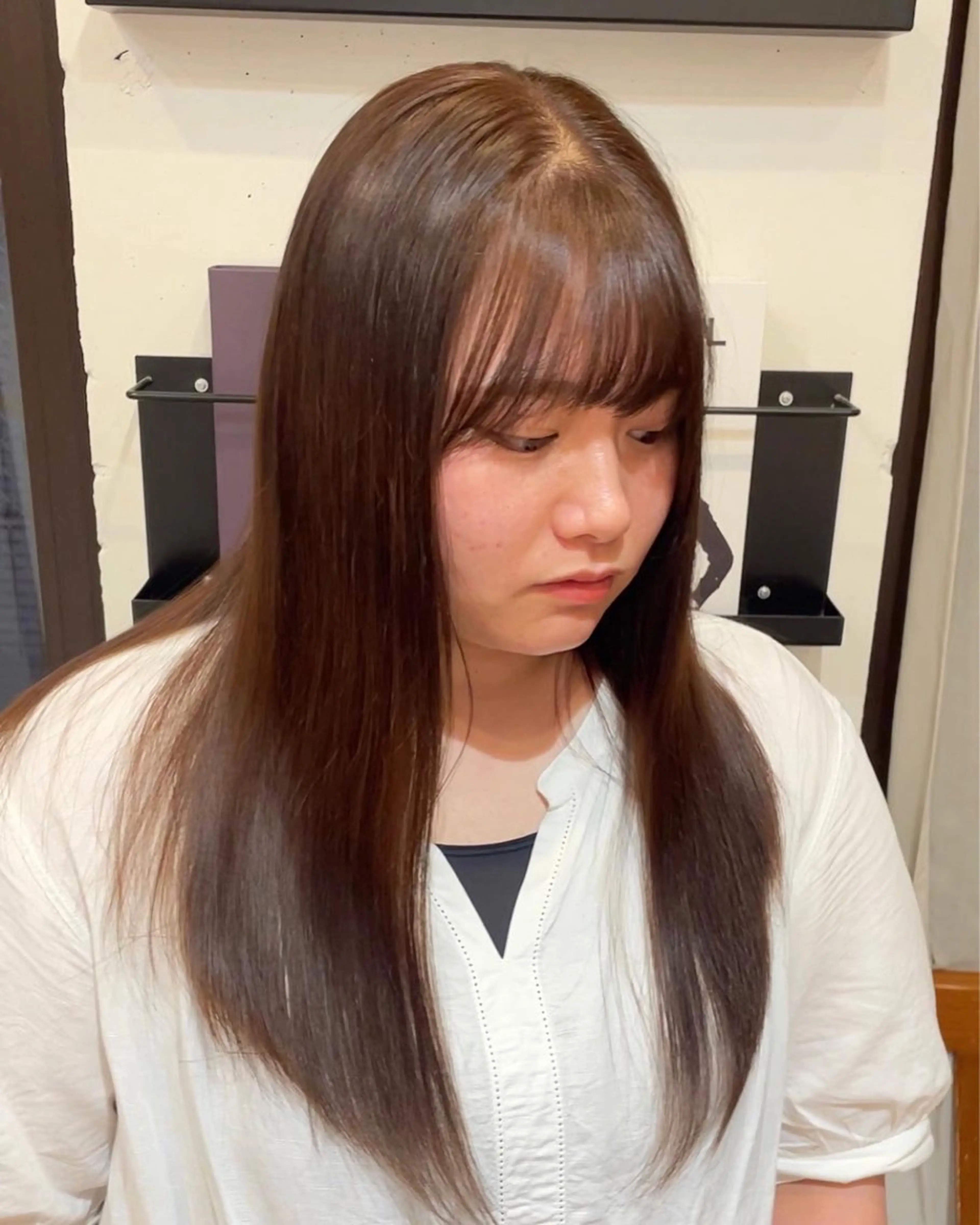 カラー 高橋 陽那のヘアスタイル