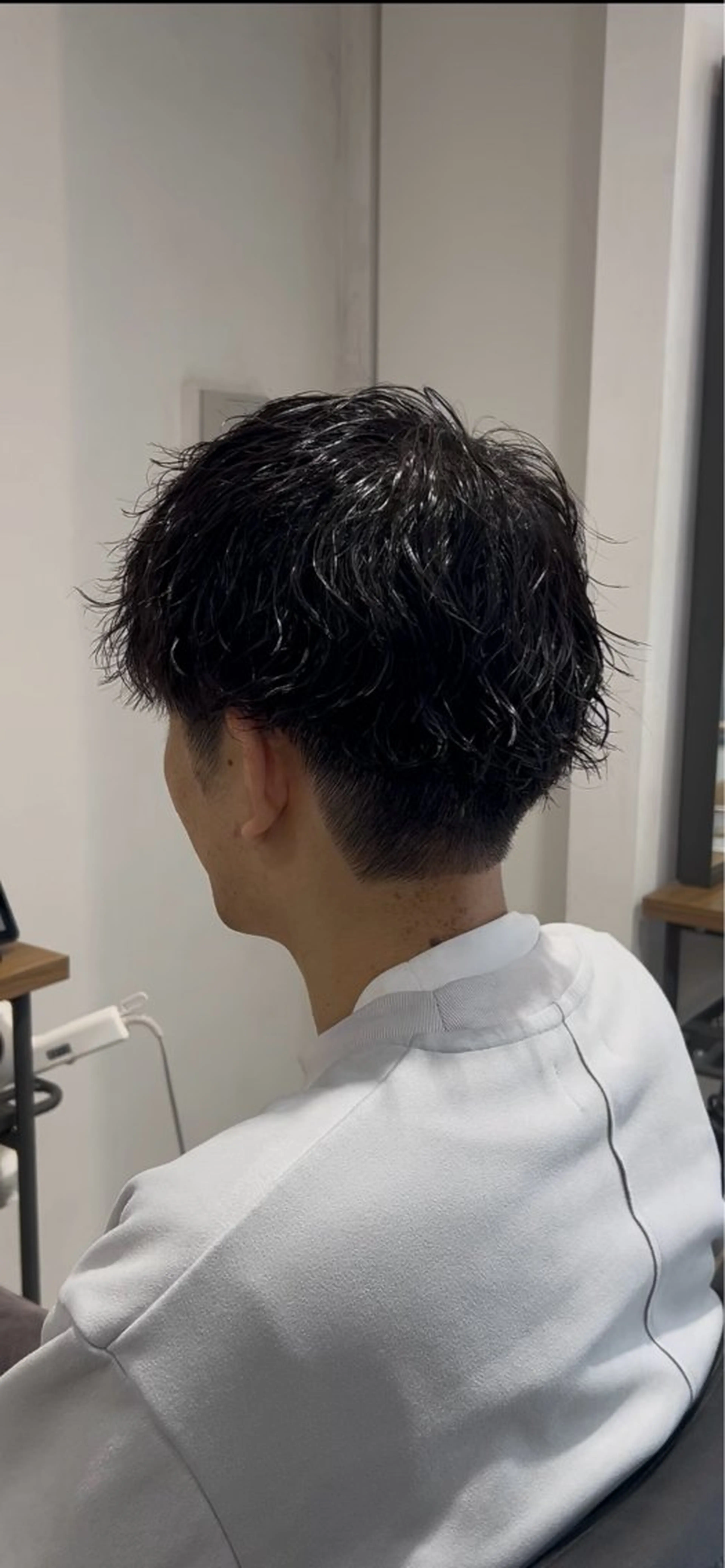メンズ カット パーマ センターパート/ メンズ特化/日向🔥のヘアスタイル