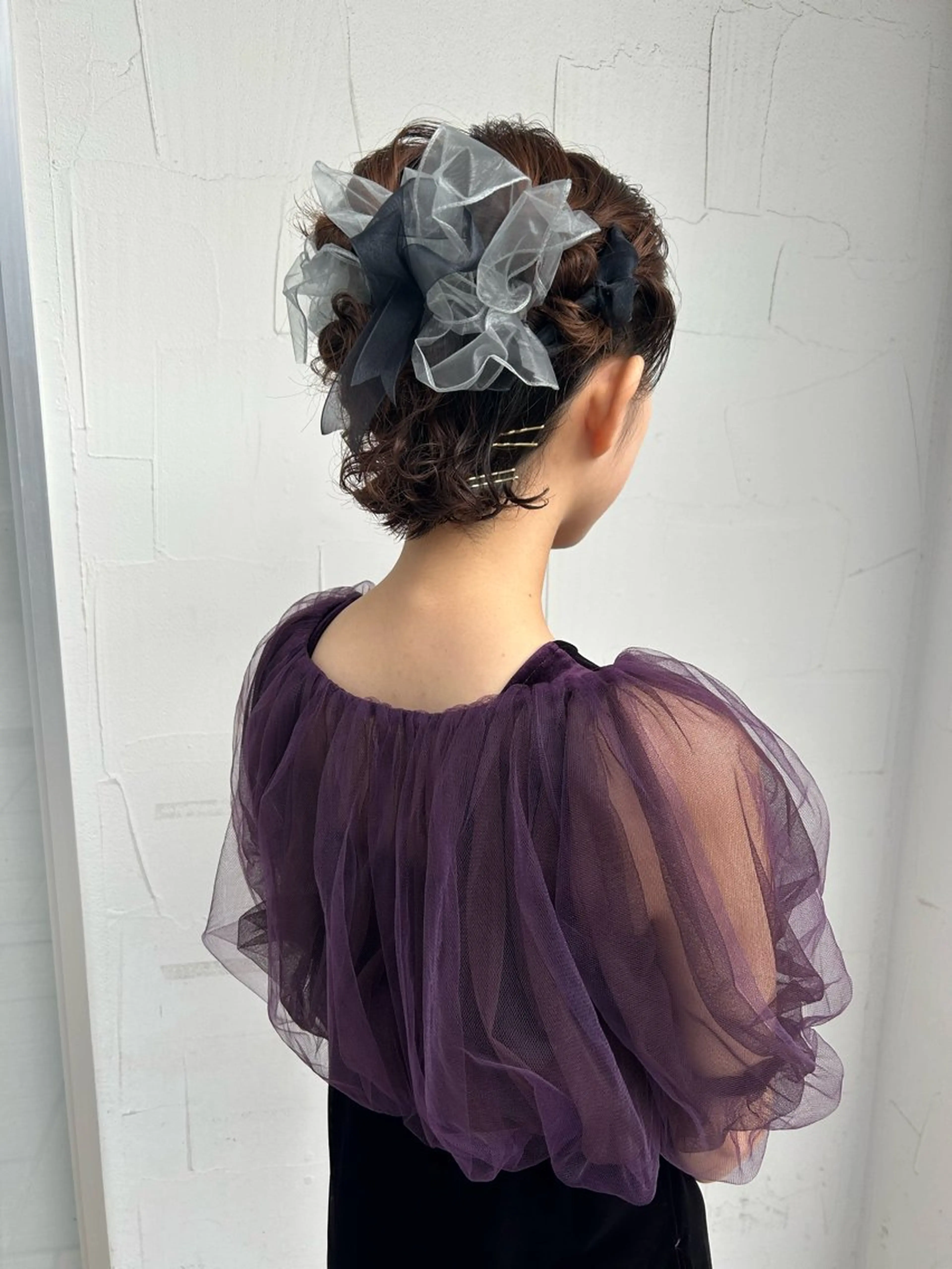 ショート ヘアアレンジ ボブ buy your own flowers:kava所属・yoda karenのヘアスタイル