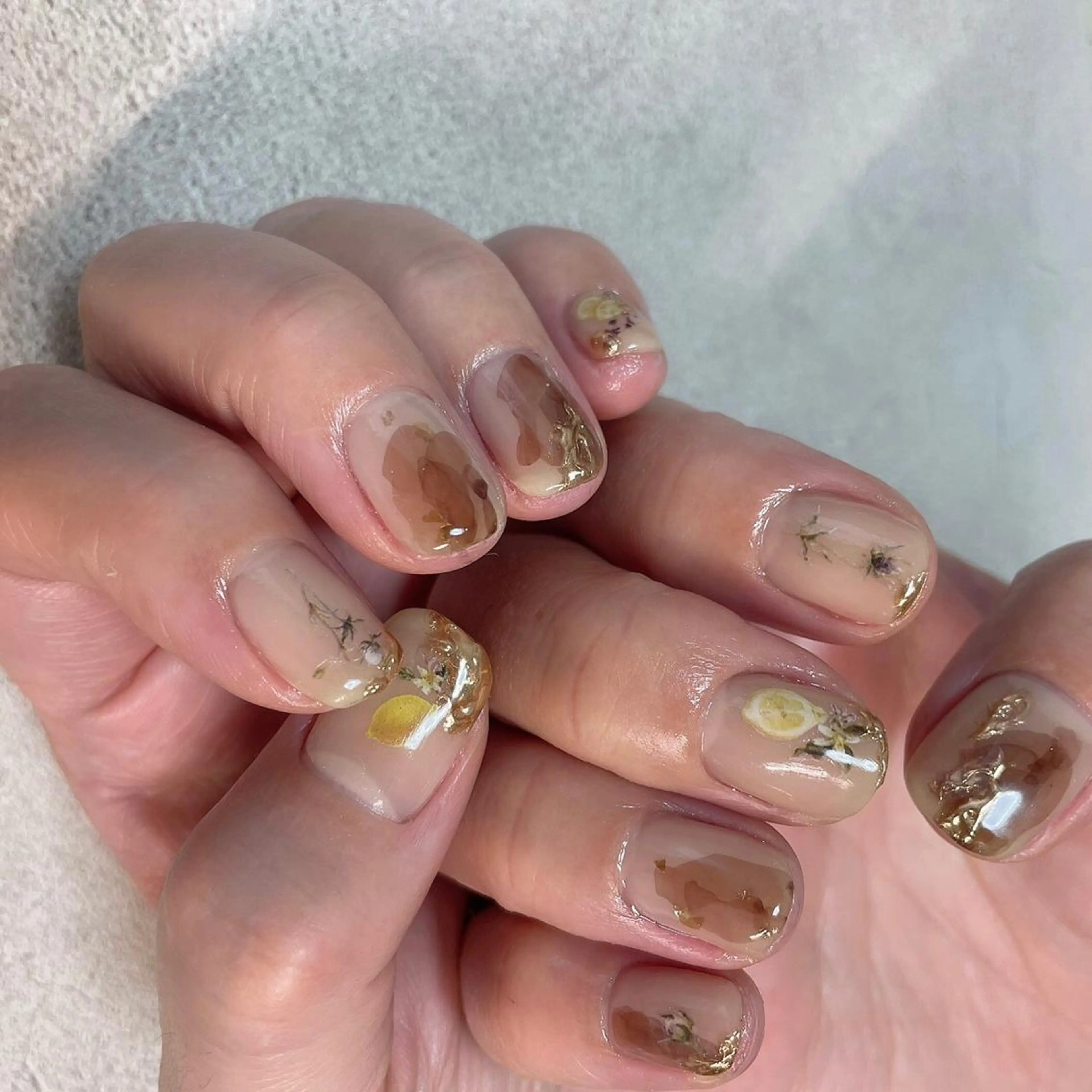 ネイル ハンドネイル lilbondir. chiharuのネイルデザイン