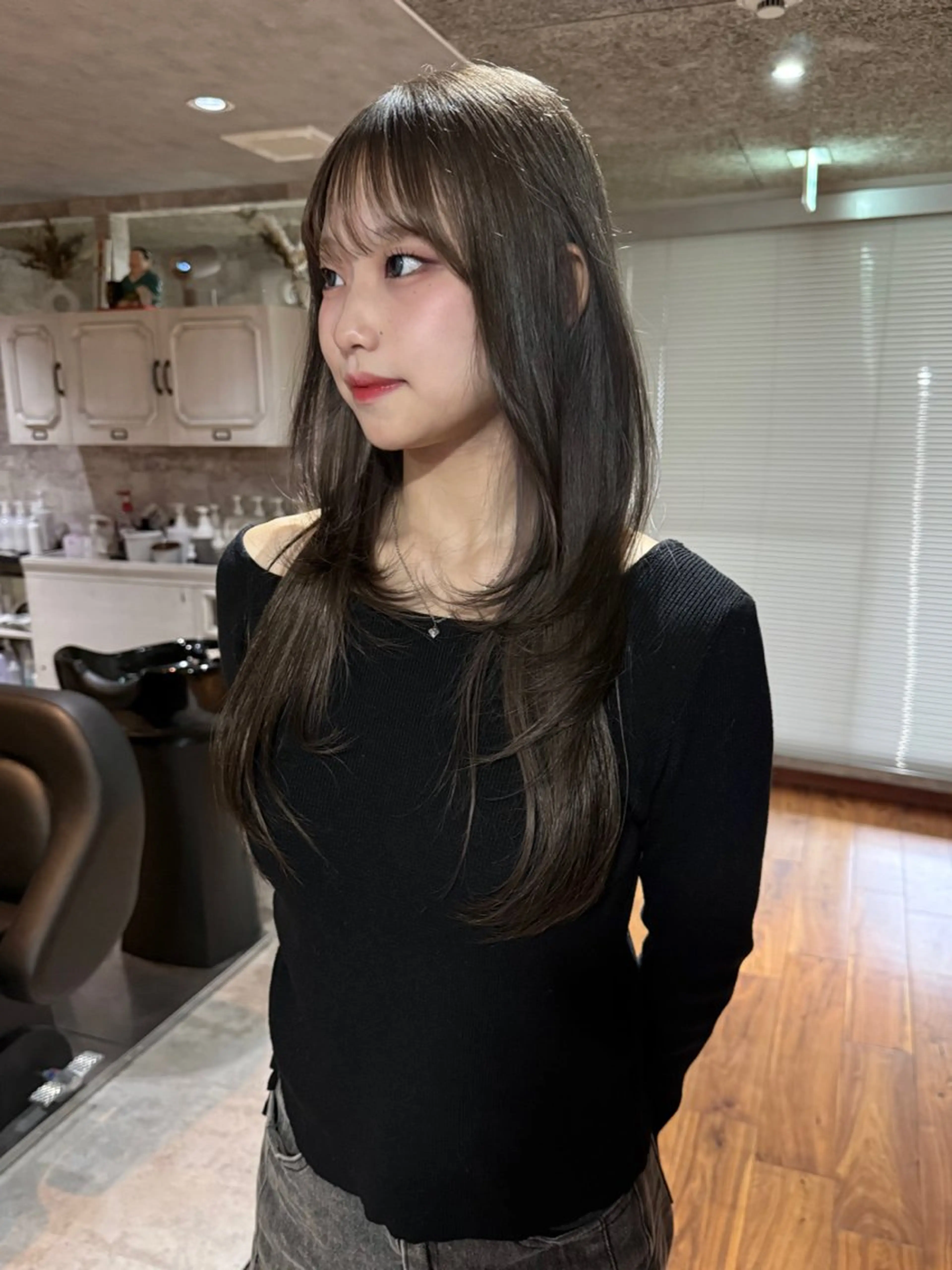 ロング カラー カット ヘアカラー トリートメント mai / linoah˚✧のヘアスタイル