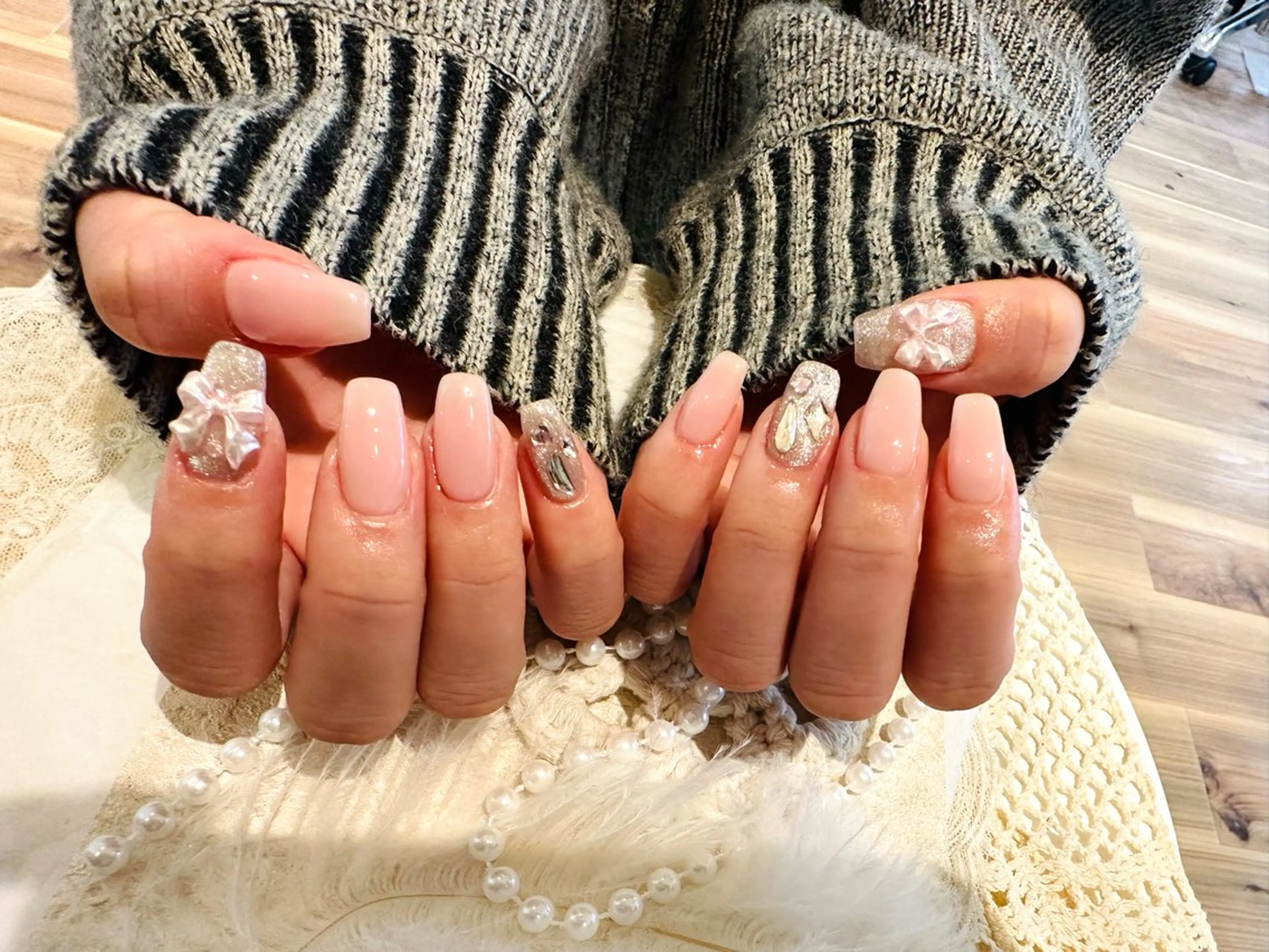 ネイル ハンドネイル Vanilla ネイルサロン　西川口のネイルデザイン