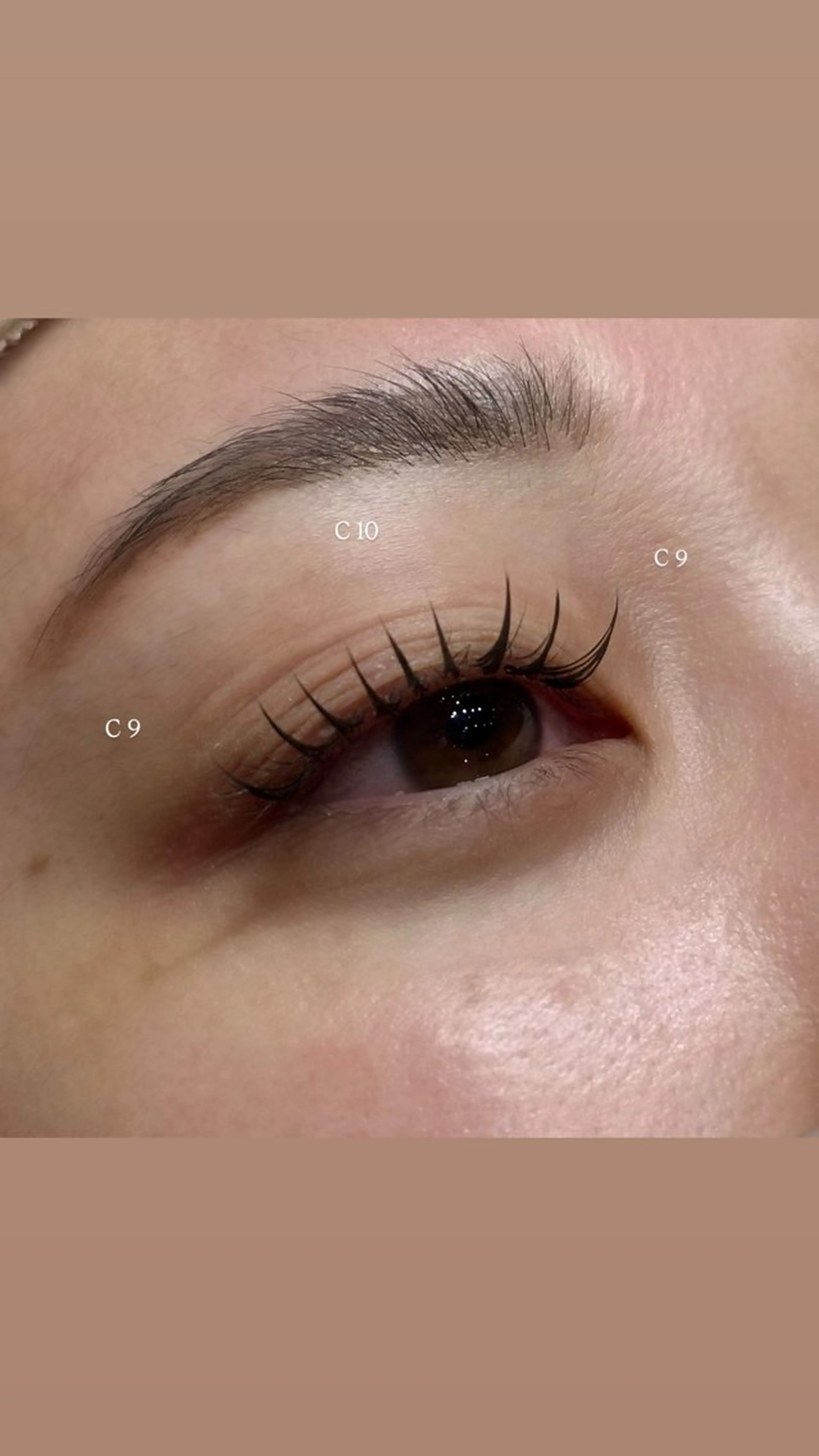 マツエク・マツパ 若狭 凜のマツエク・マツパデザイン