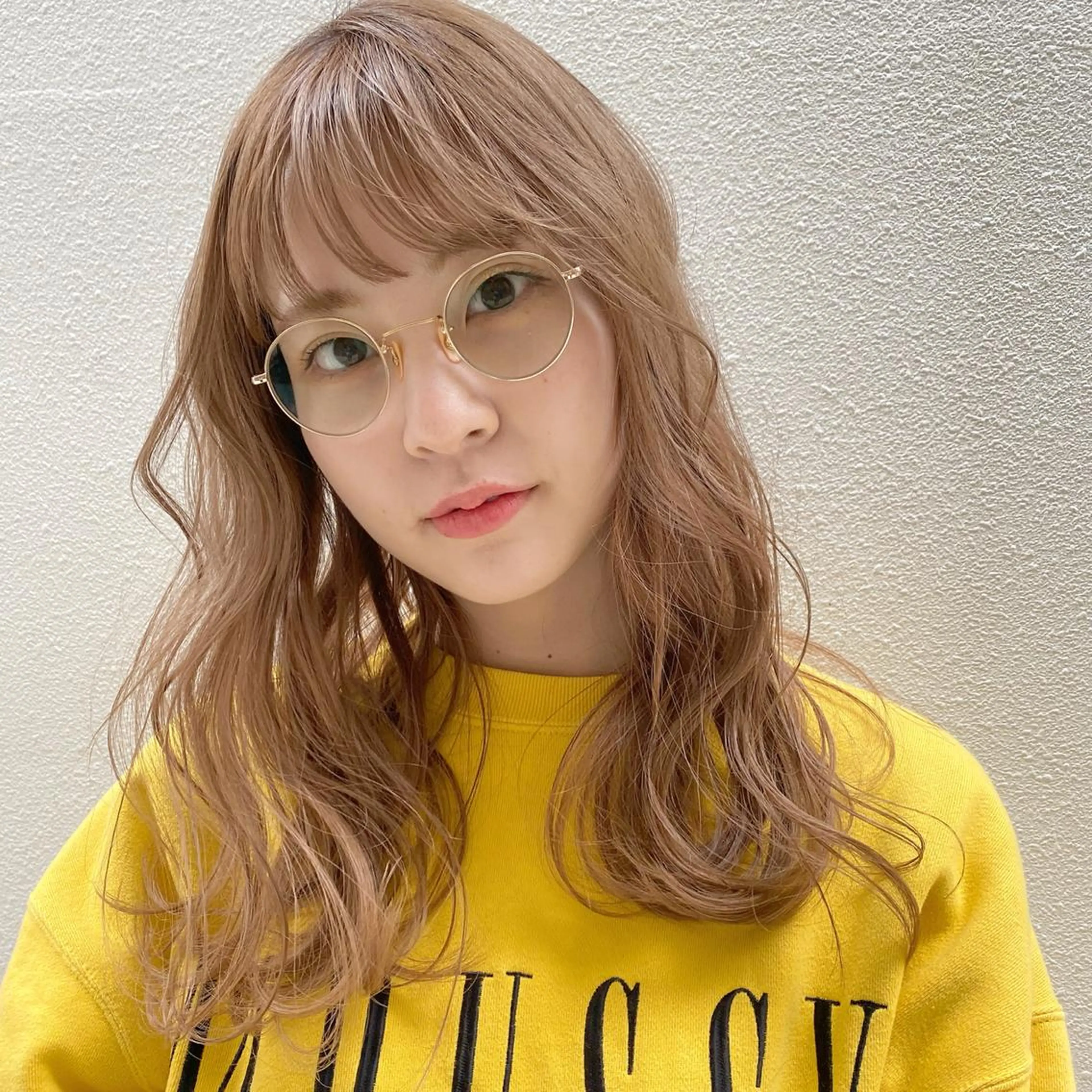 ミディアム カラー キタダ ヒロキのヘアスタイル