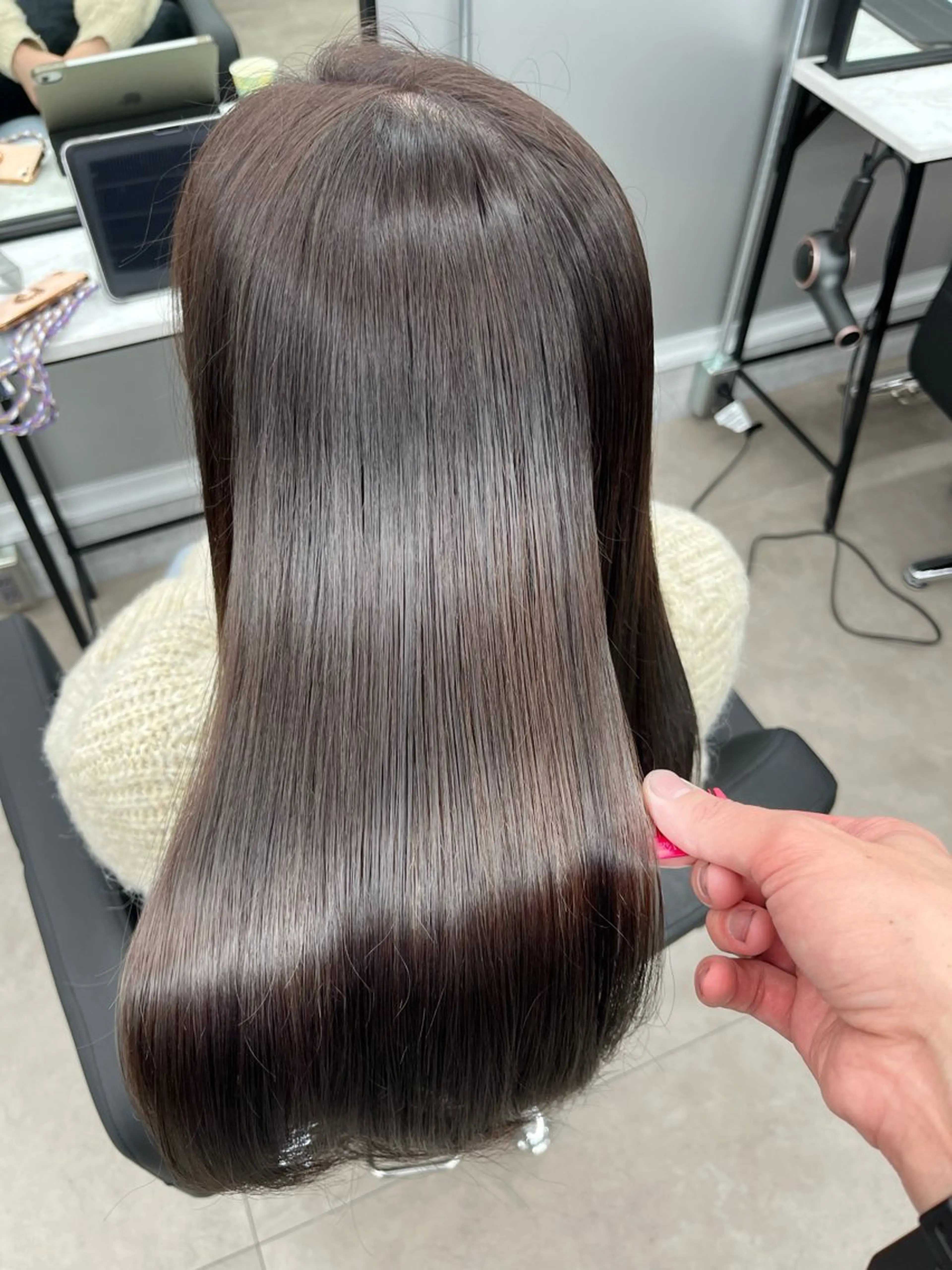 ロング カラー パーマ 🌈艶髪/髪質改善 新宿itouのヘアスタイル