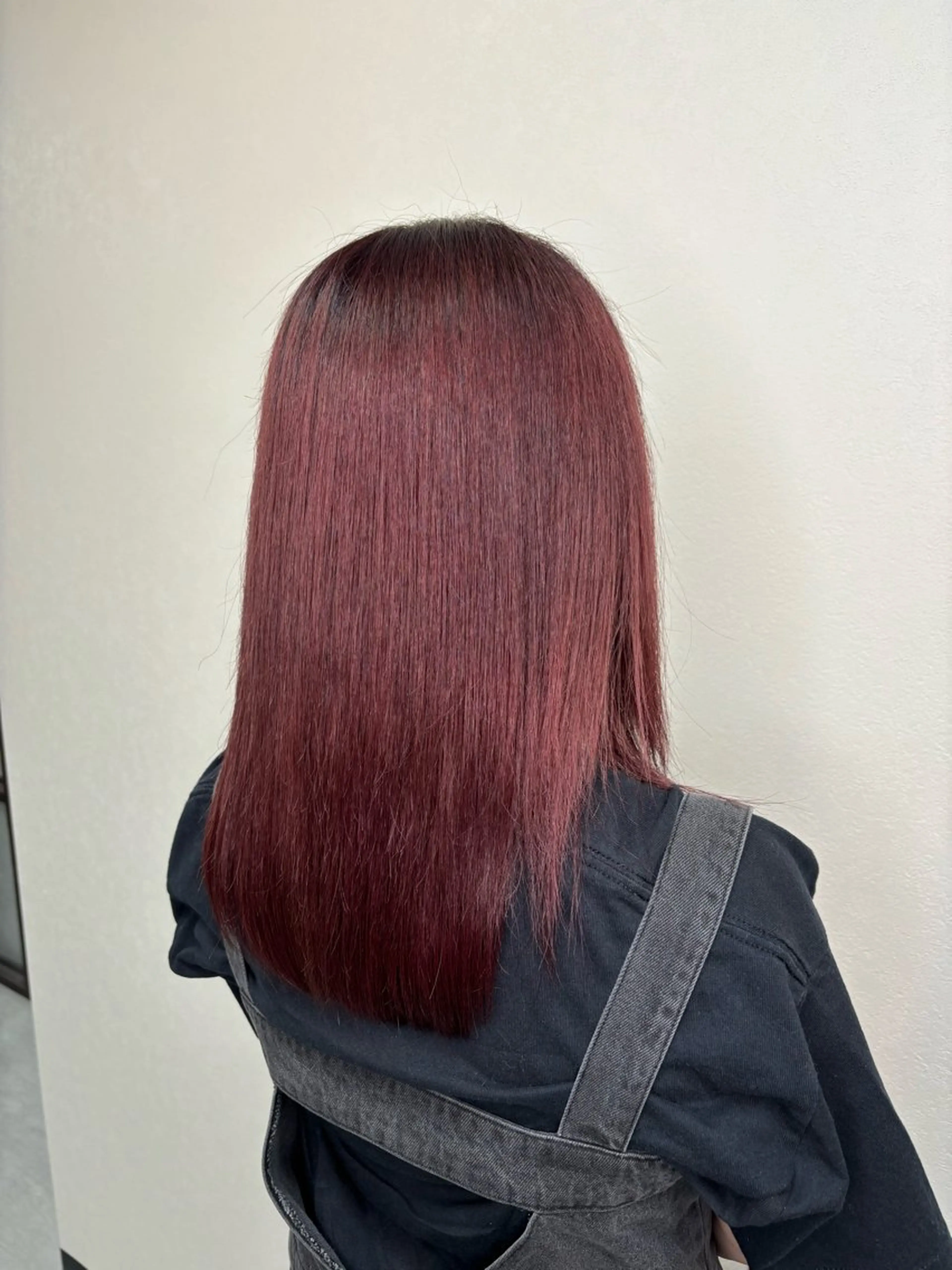 カラー レッドカラー north east登戸店所属・shinta スパイキーショートのヘアスタイル