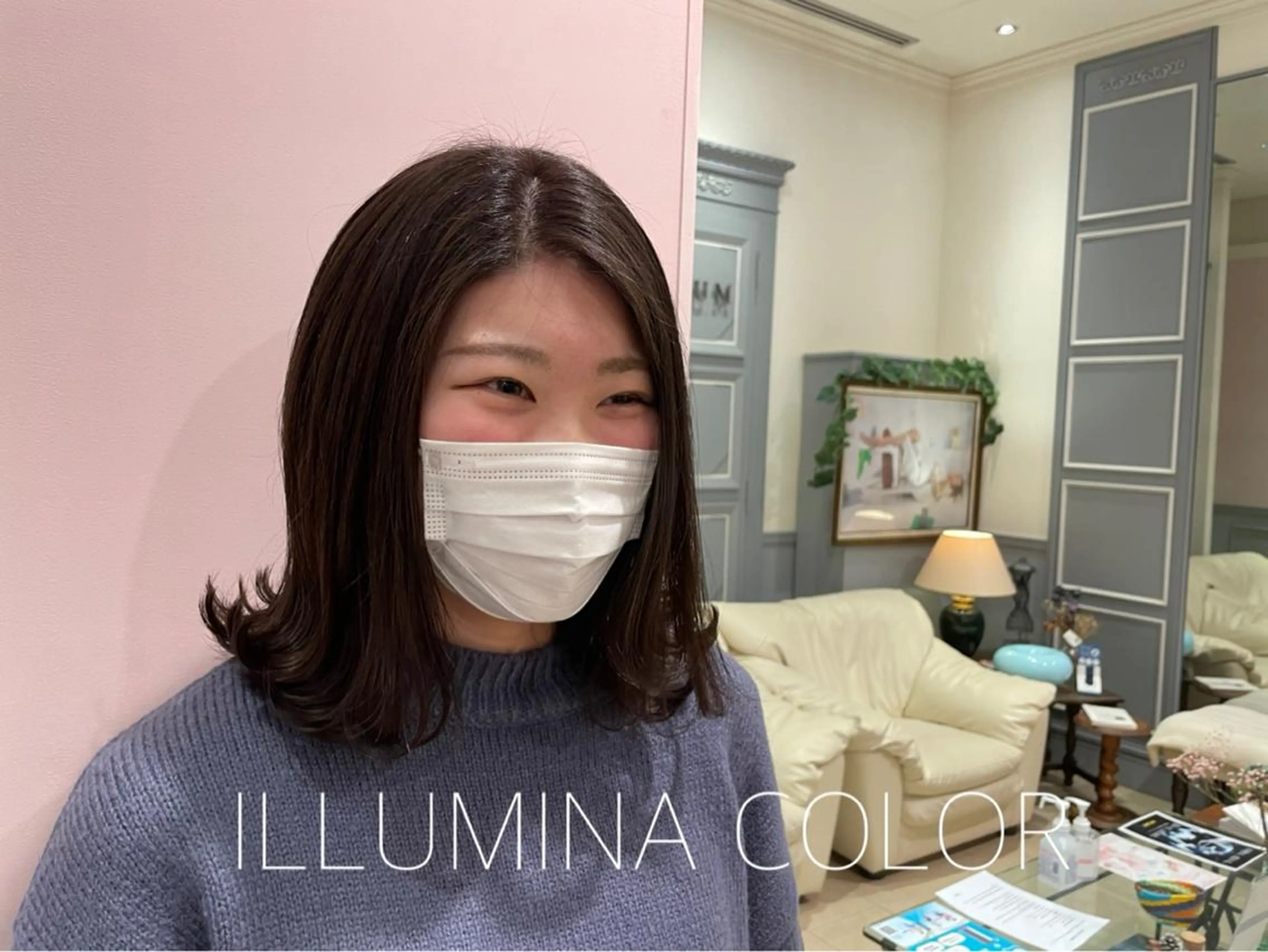 カラー ブリーチ 透明感カラー イルミナカラー FURUSHO梅田店所属・Araki Chikaのヘアスタイル