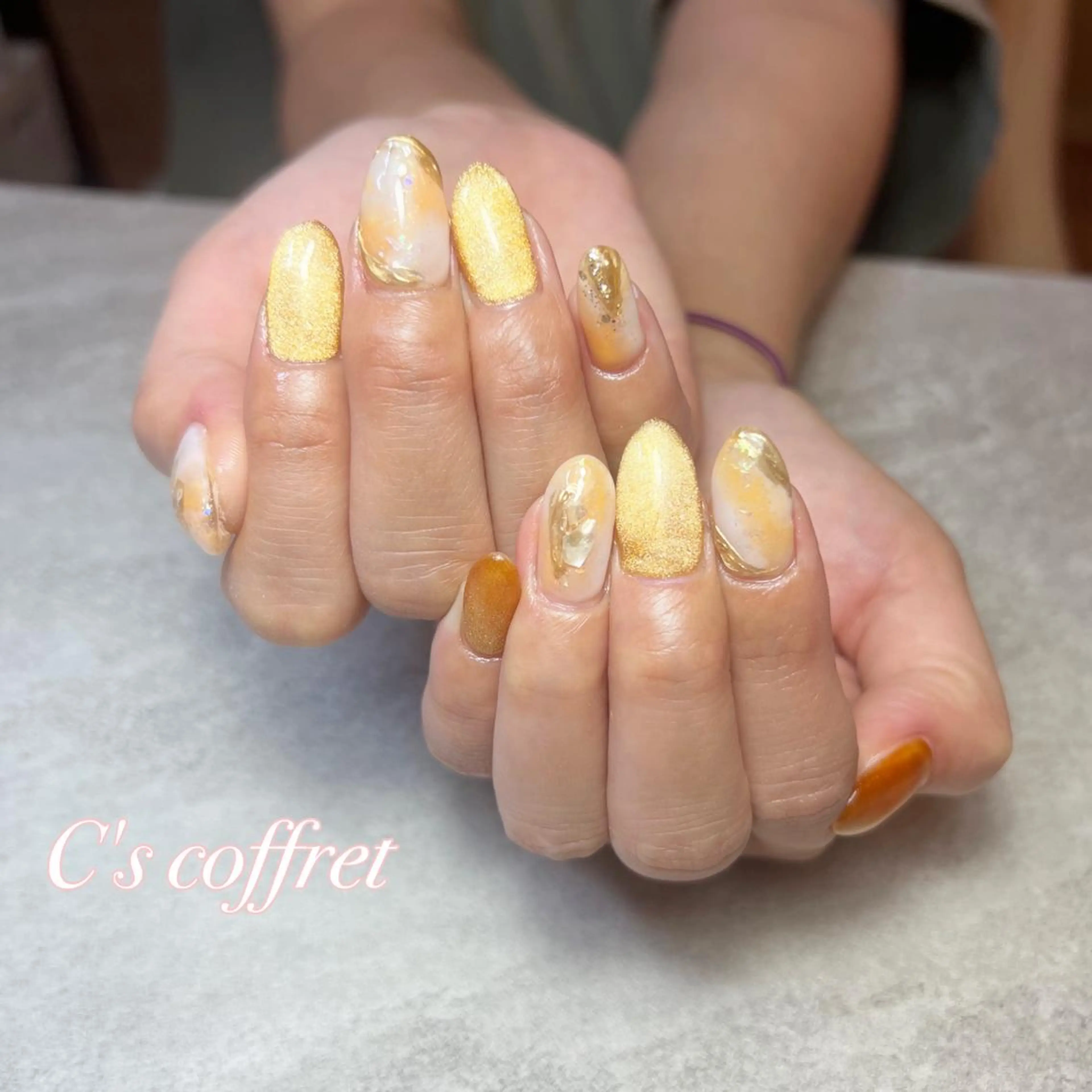 ネイル C's coffret所属・C's coffretのネイルデザイン
