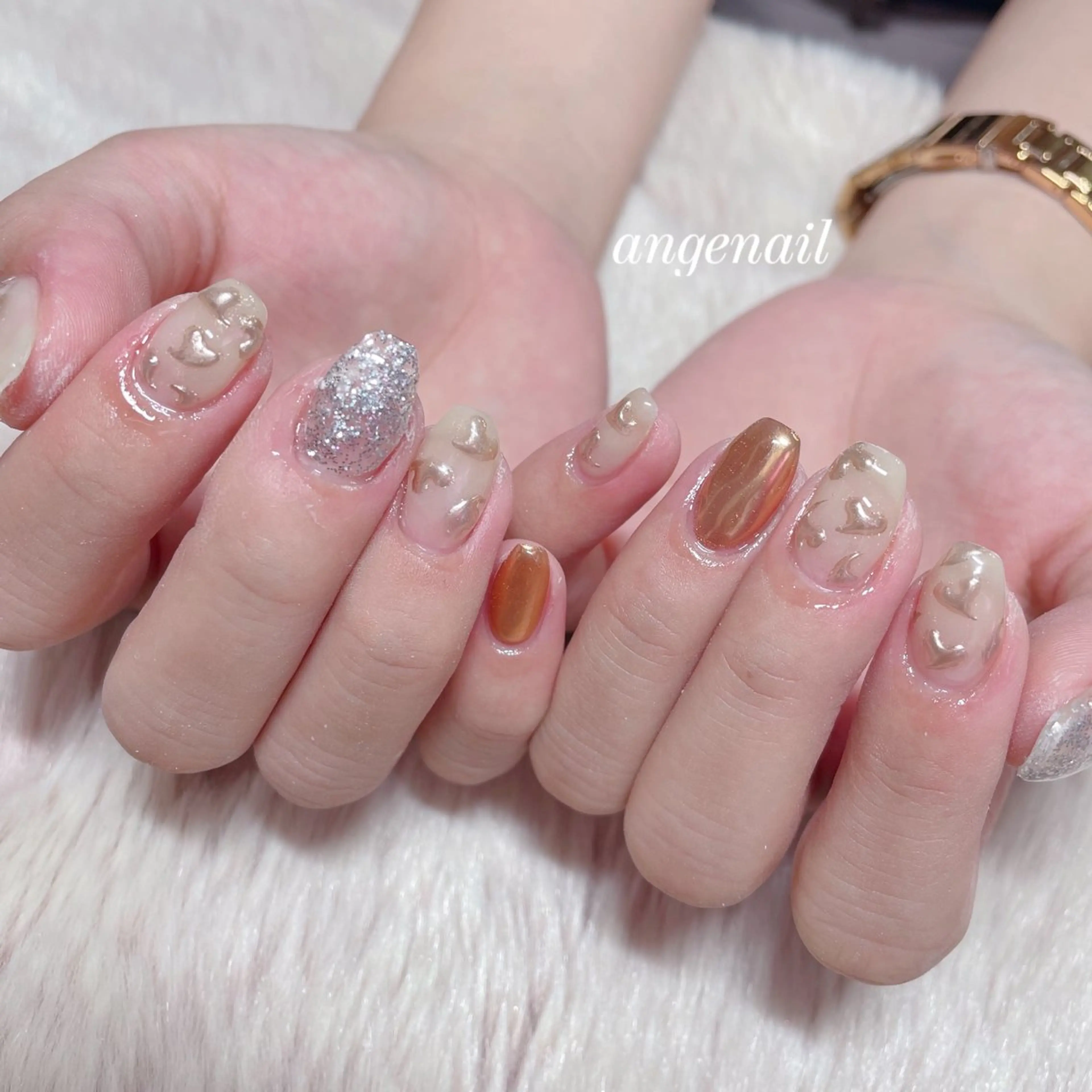 ネイル ハンドネイル オーナーネイリスト MAKIのネイルデザイン