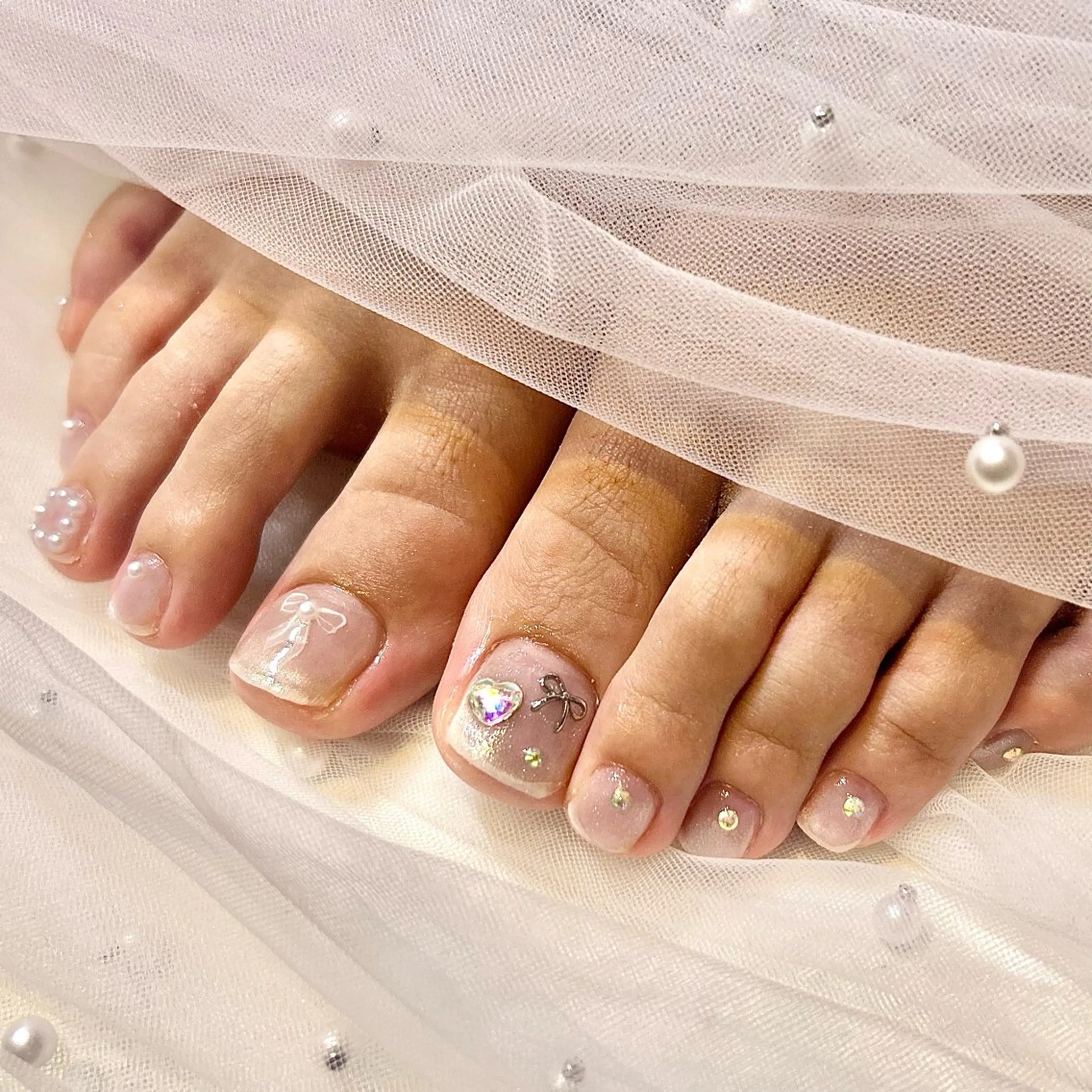 ネイル フットネイル PINKY nail所属・ピンキー 池田公園店のネイルデザイン