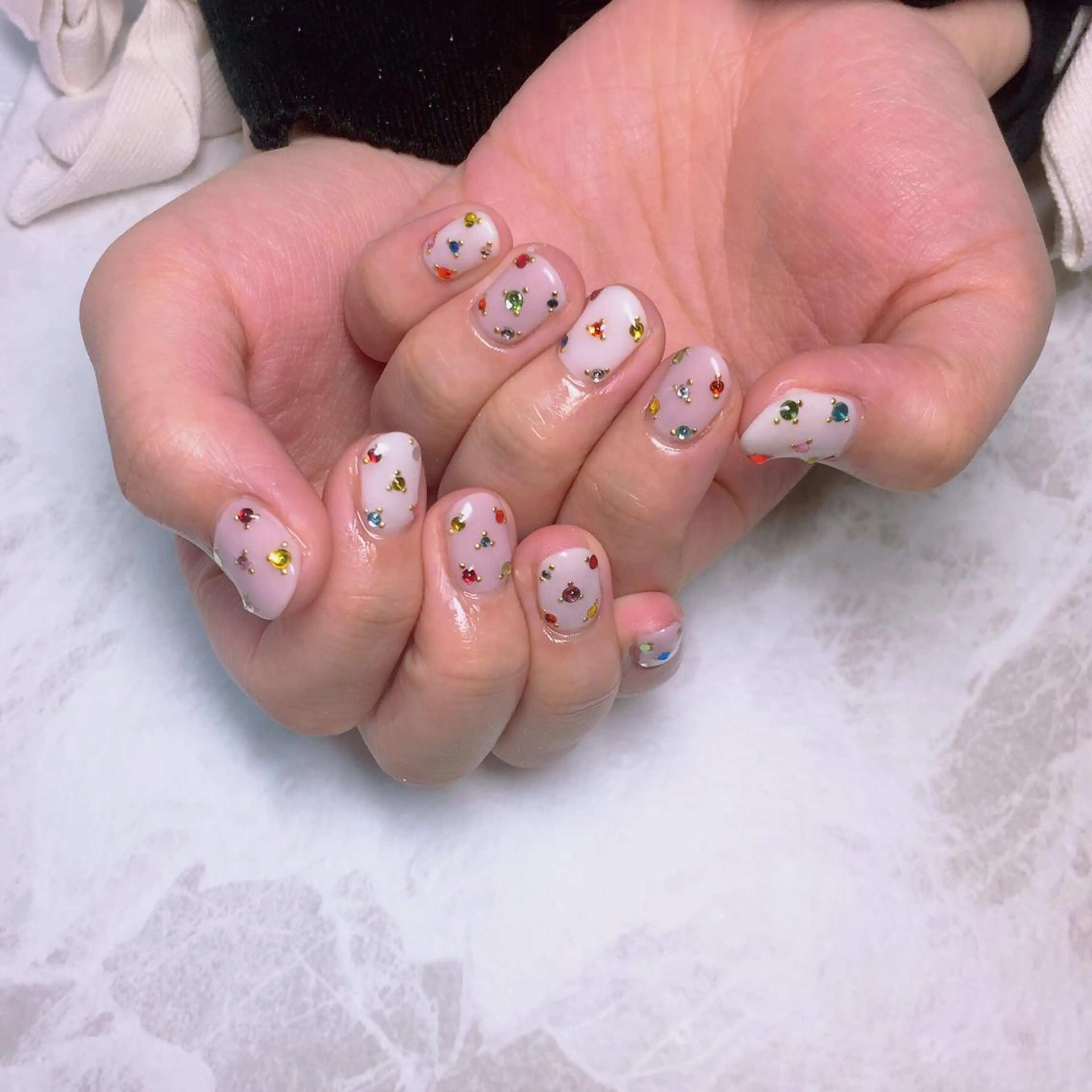 ネイル ネイルPetit Ribbonのネイルデザイン