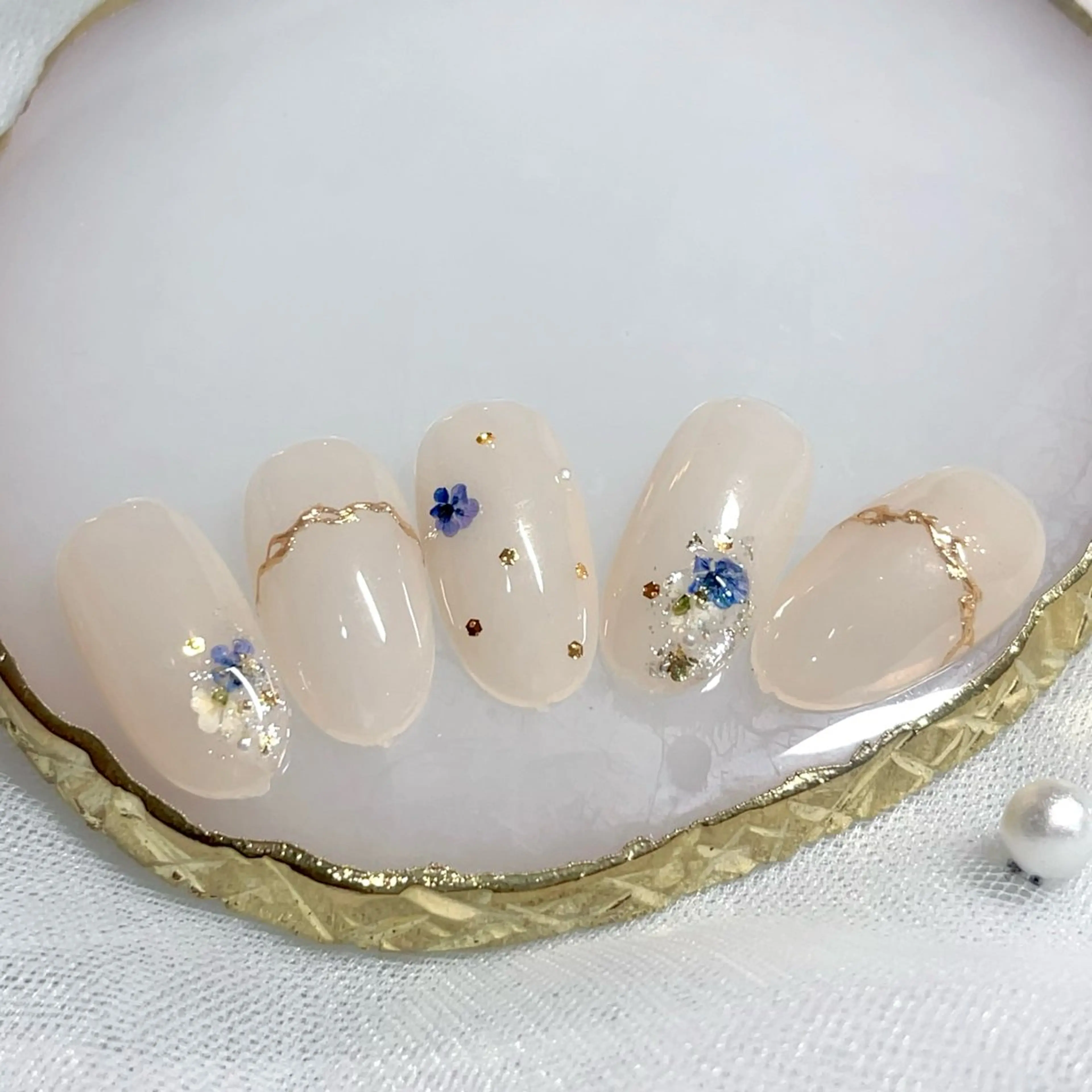 ネイル ハンドネイル Kodebu Usagi Nail所属・Yuko Kanamedaのネイルデザイン