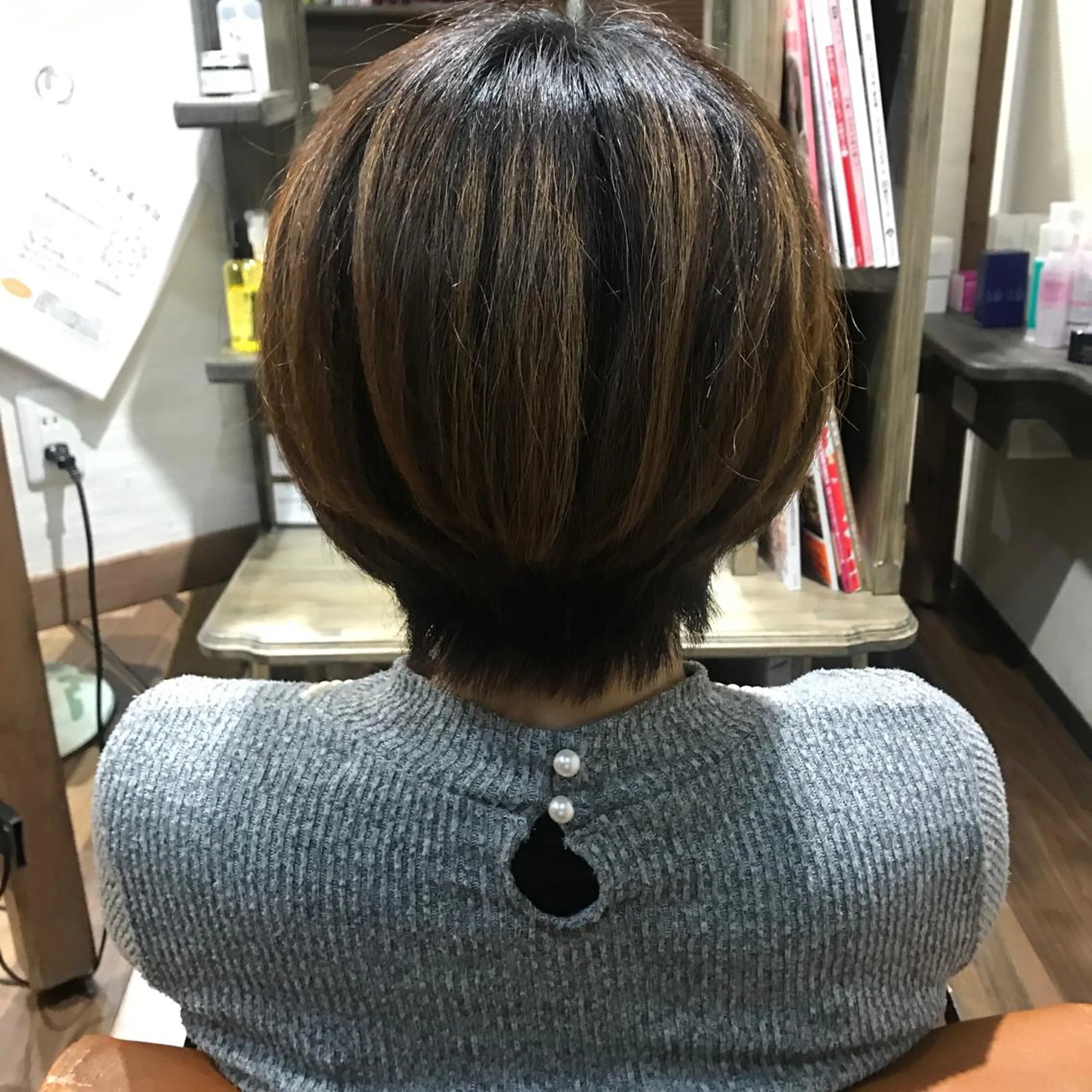 ショート hair  life  creative  PLeve所属・片山 霞のヘアスタイル