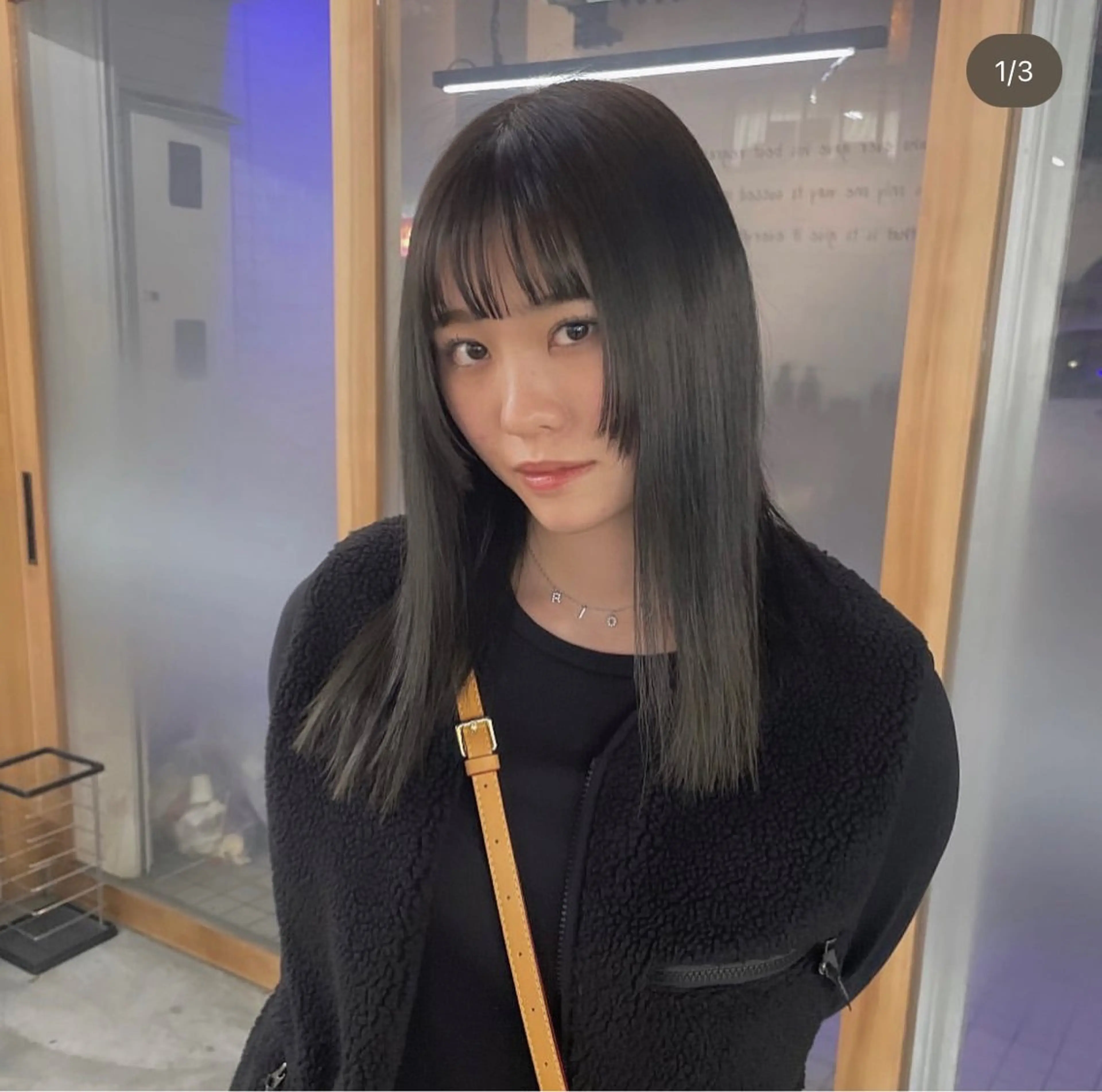 セミロング K!ng hair＆eyelash 高槻所属・道場 聡夏のヘアスタイル