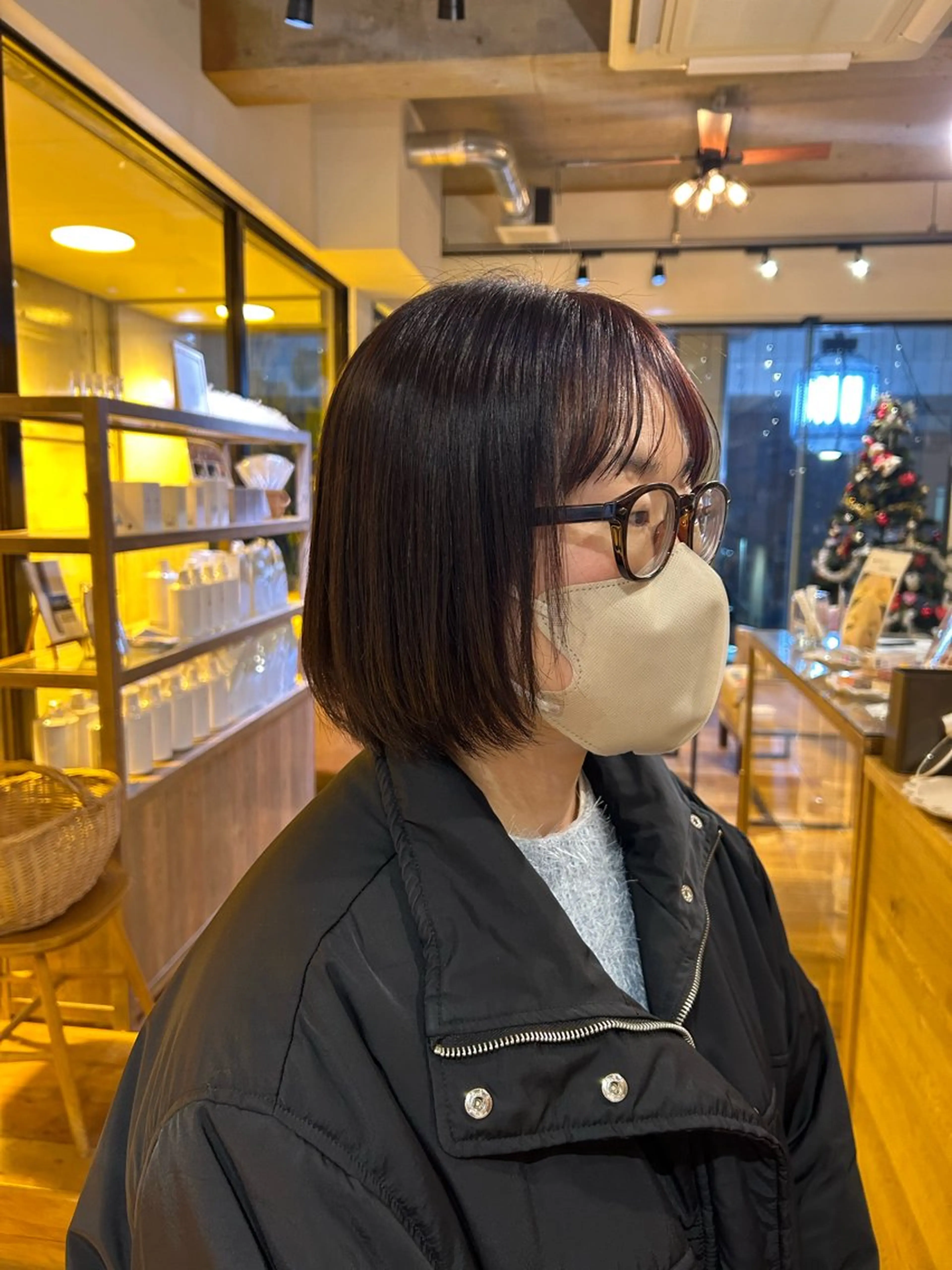 カラー ブラウンカラー SHICUNE /ミホのヘアスタイル