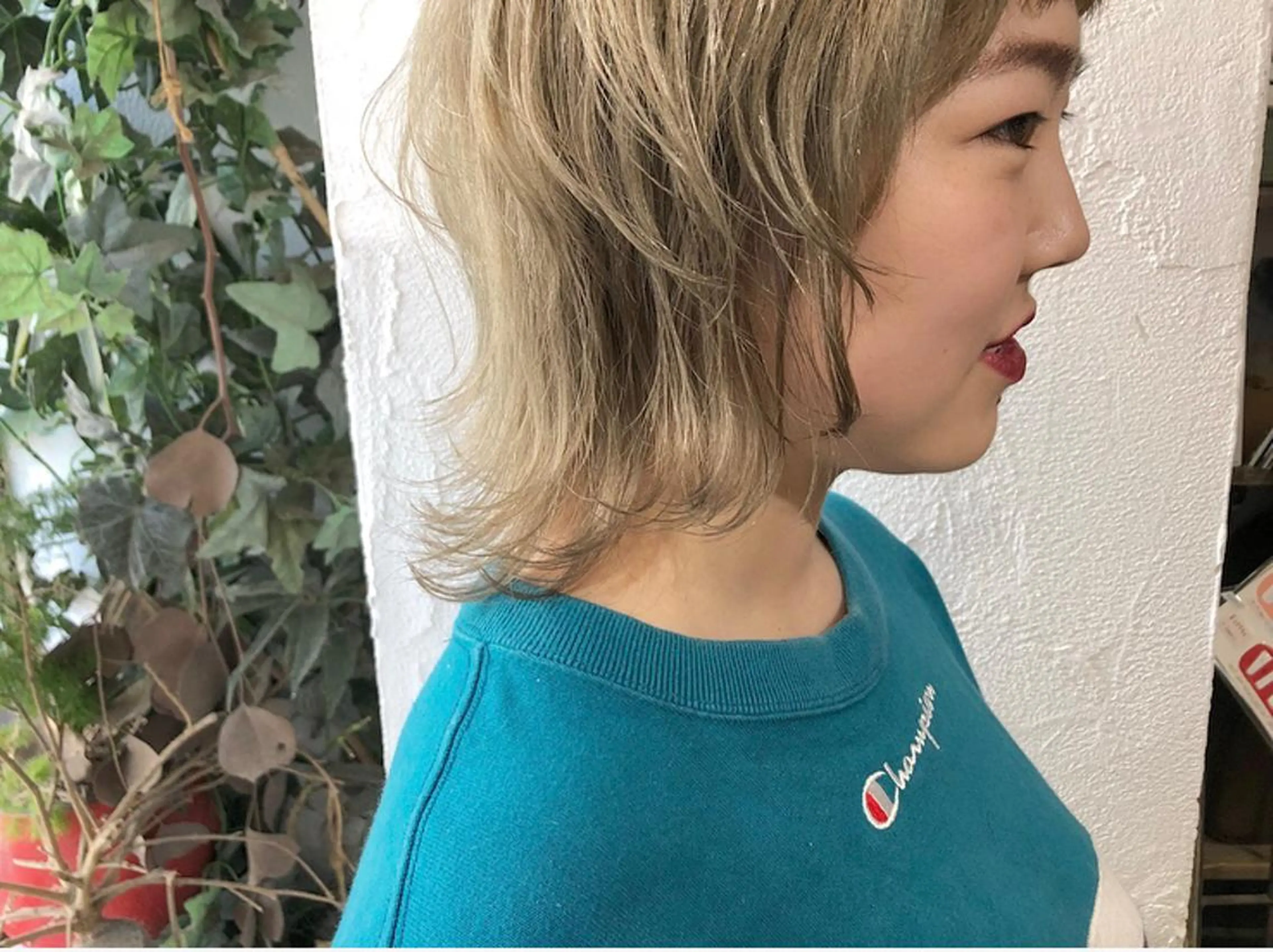 ミディアム カラー CUORE所属・mayu ○のヘアスタイル